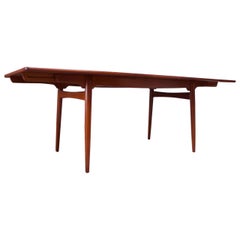 Hans Wegner for Andreas Tuck Teak Extension Dining Table