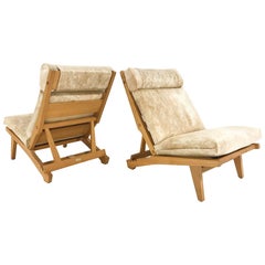 Hans Wegner for AP Stolen AP71 Lounge Chairs in Brazilian Cowhide, circa 1969