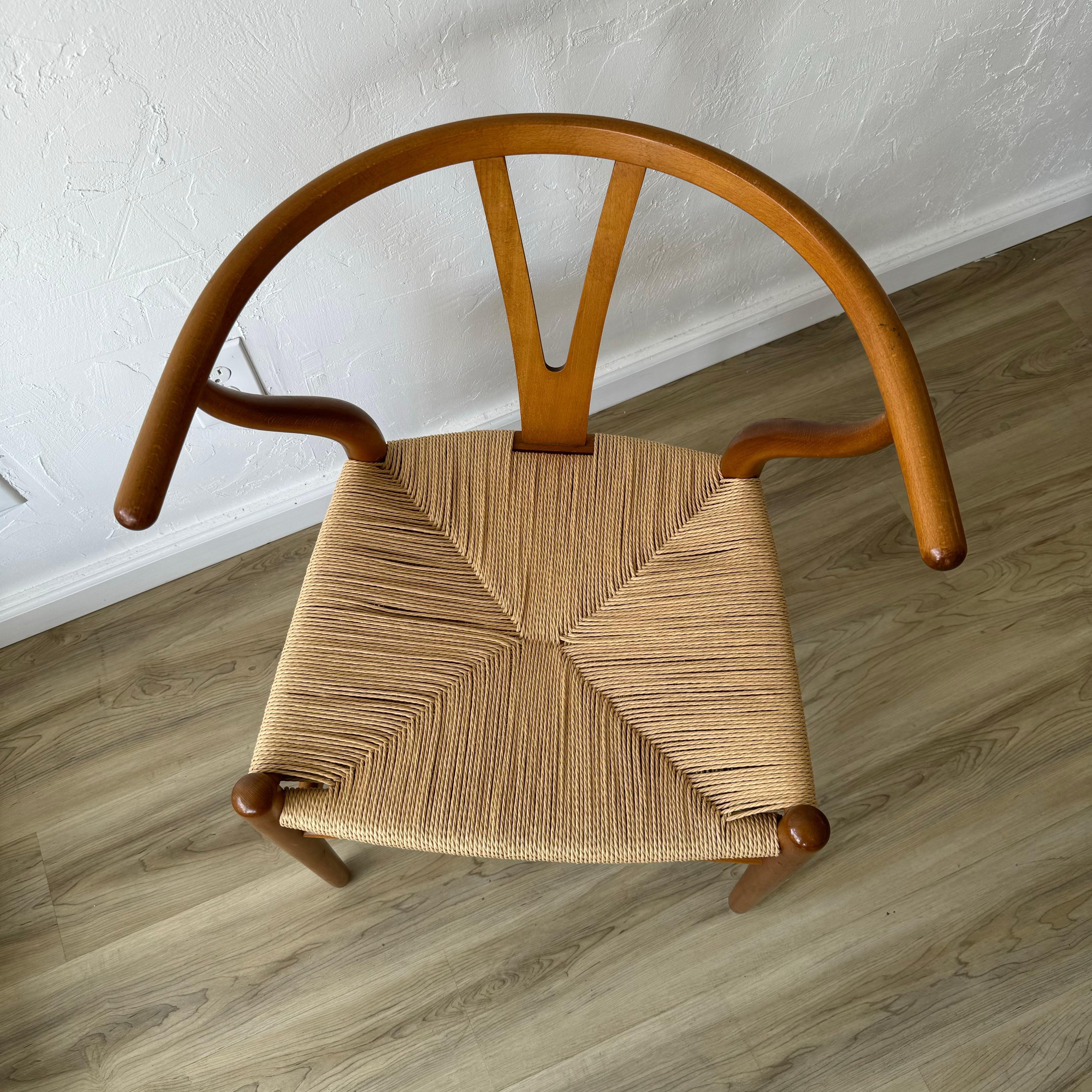 Hans Wegner for Carl Hansen Wishbone Dining Chair For Sale 1