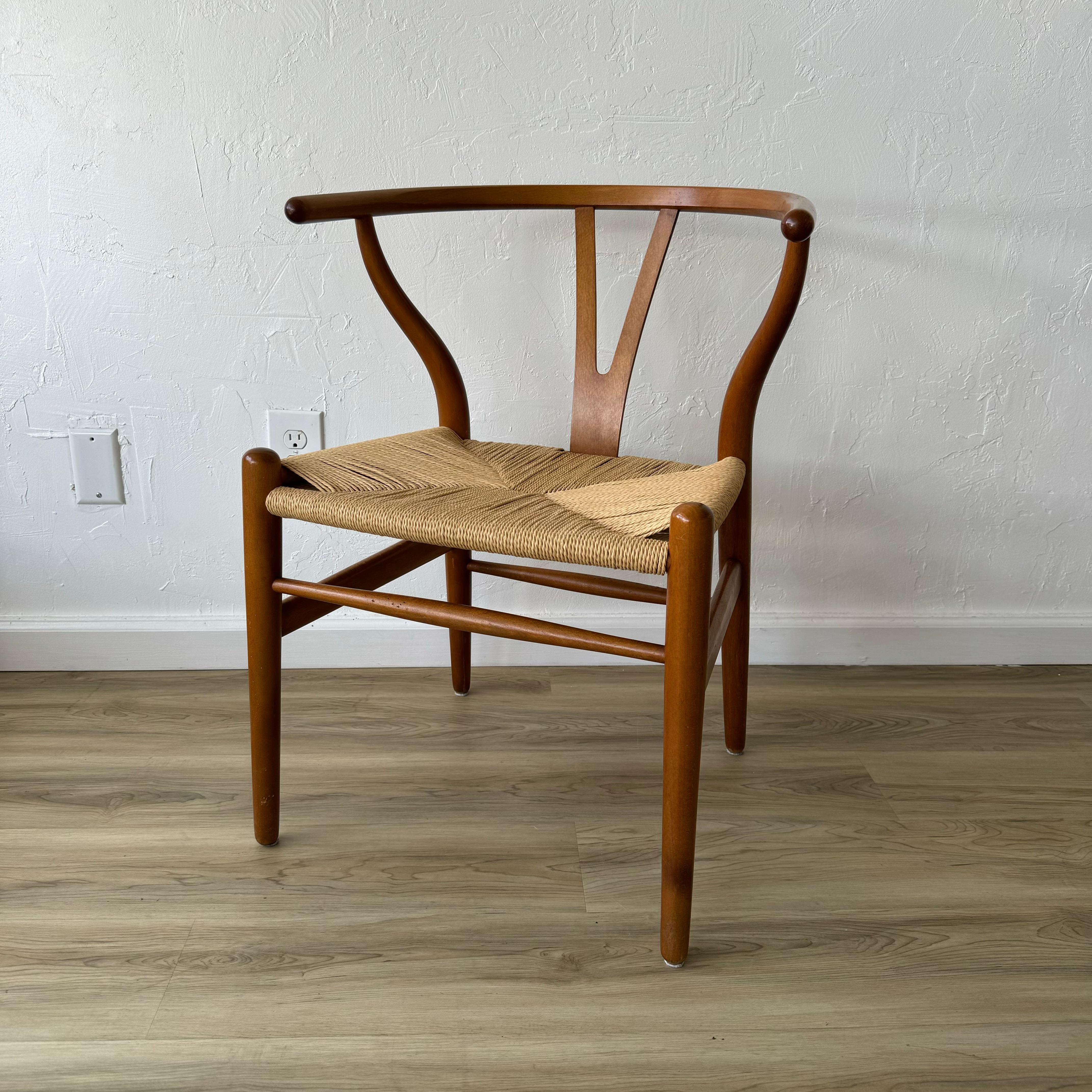 Hans Wegner for Carl Hansen Wishbone Dining Chair For Sale 2