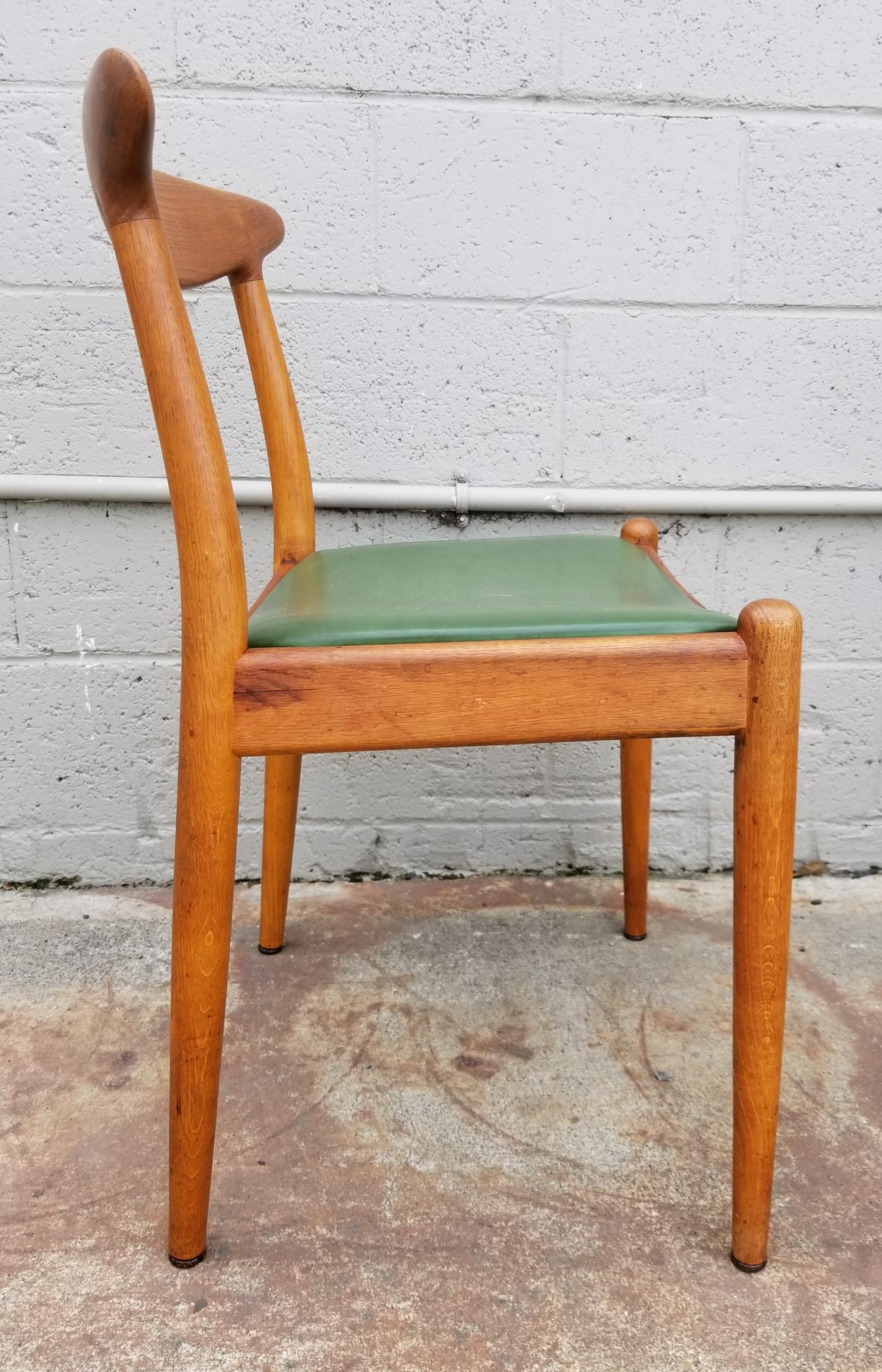 Hans Wegner Dining Chairs C.M. Madsens In Good Condition In Fulton, CA