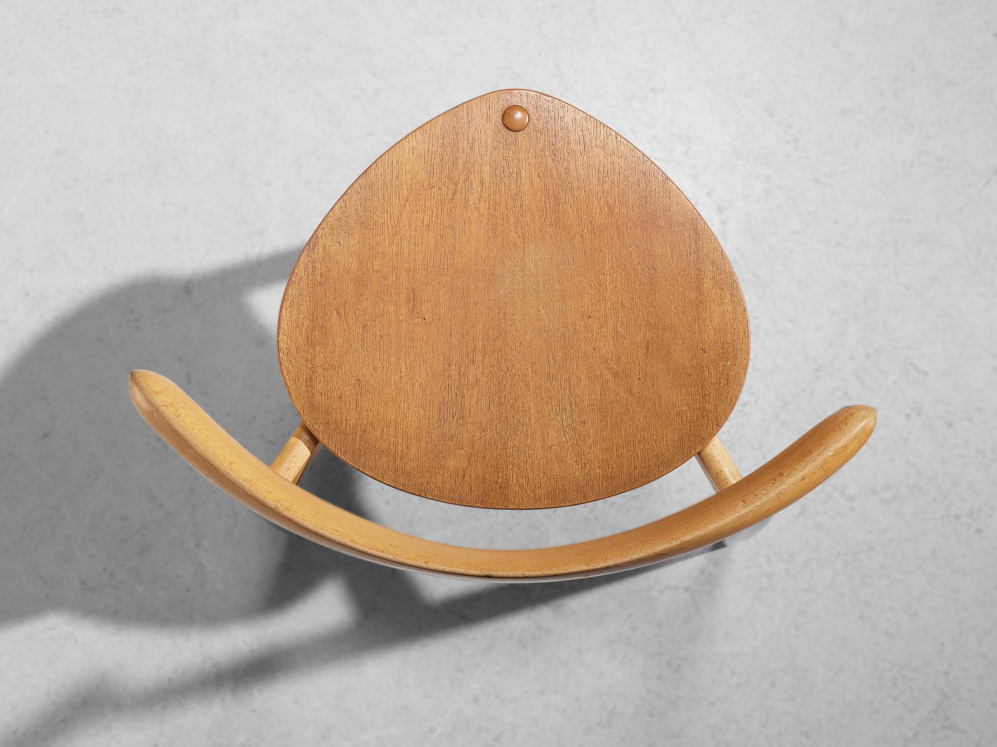 Scandinavian Modern Hans Wegner for Fritz Hansen ‘Heart’ Dining Chair Model ‘4103’