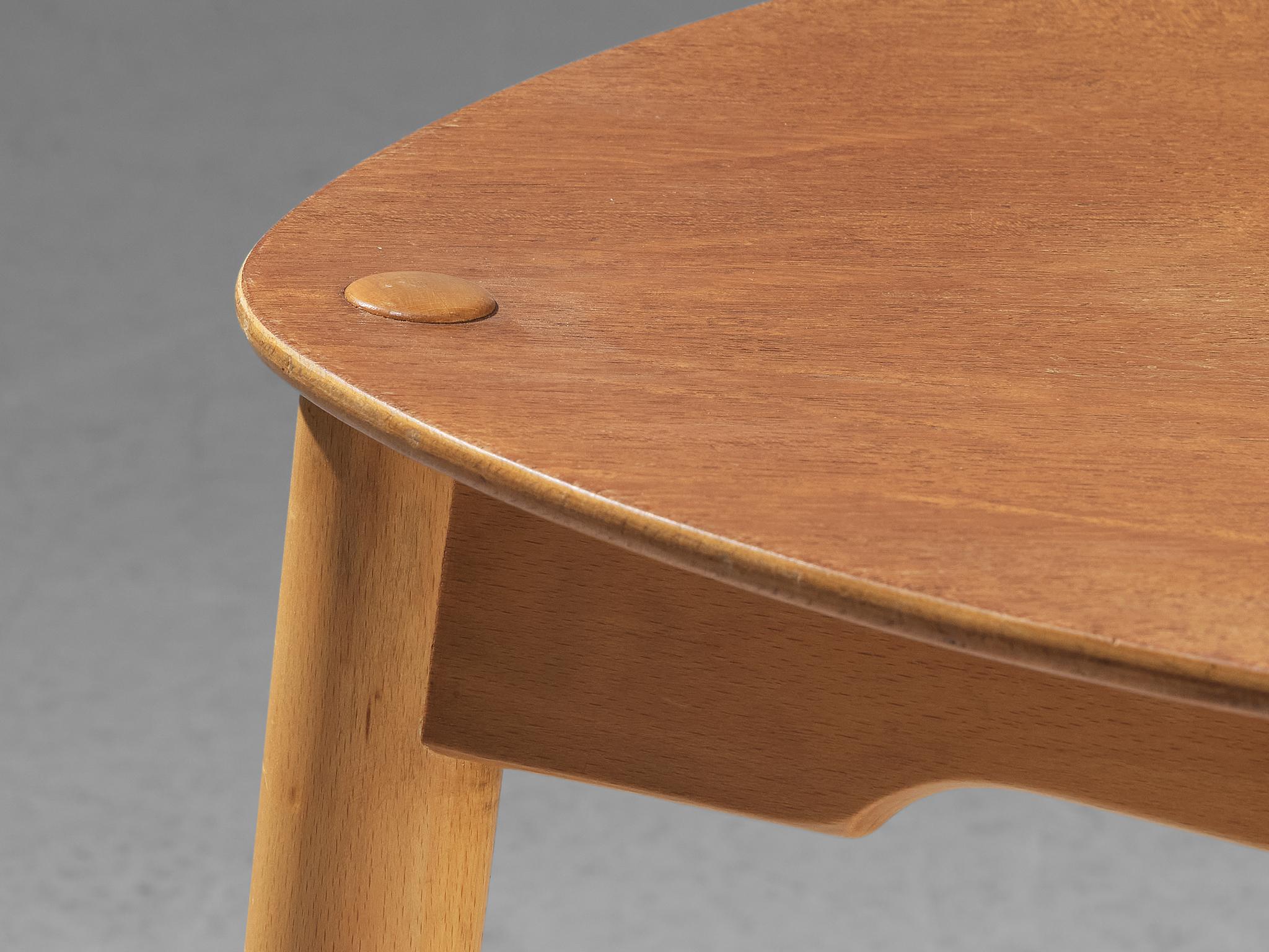 Beech Hans Wegner for Fritz Hansen ‘Heart’ Dining Chair Model ‘4103’