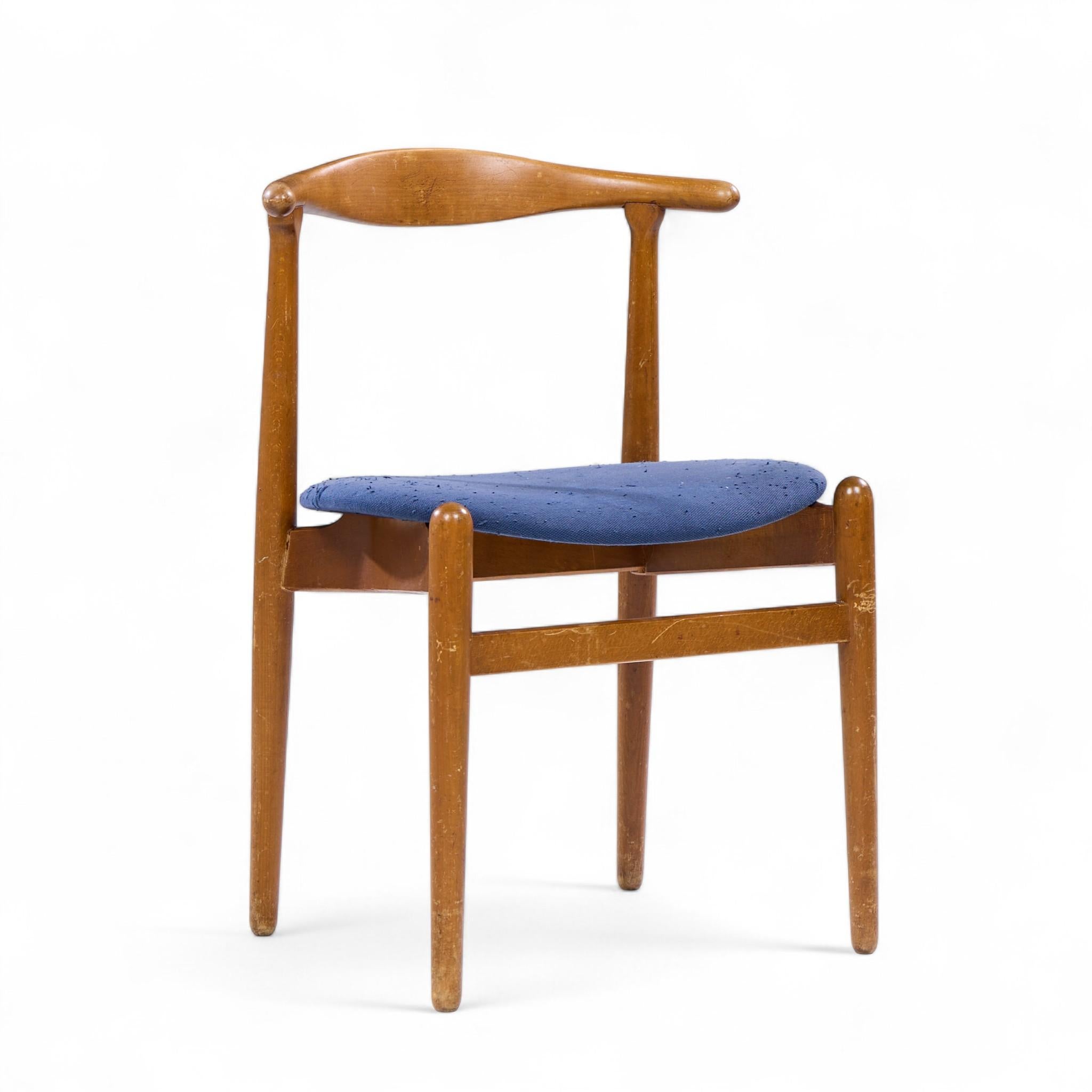 Hans Wegner for Fritz Hansen Model 708 Danish Teak Dining Chairs - Pair (Dänisch) im Angebot