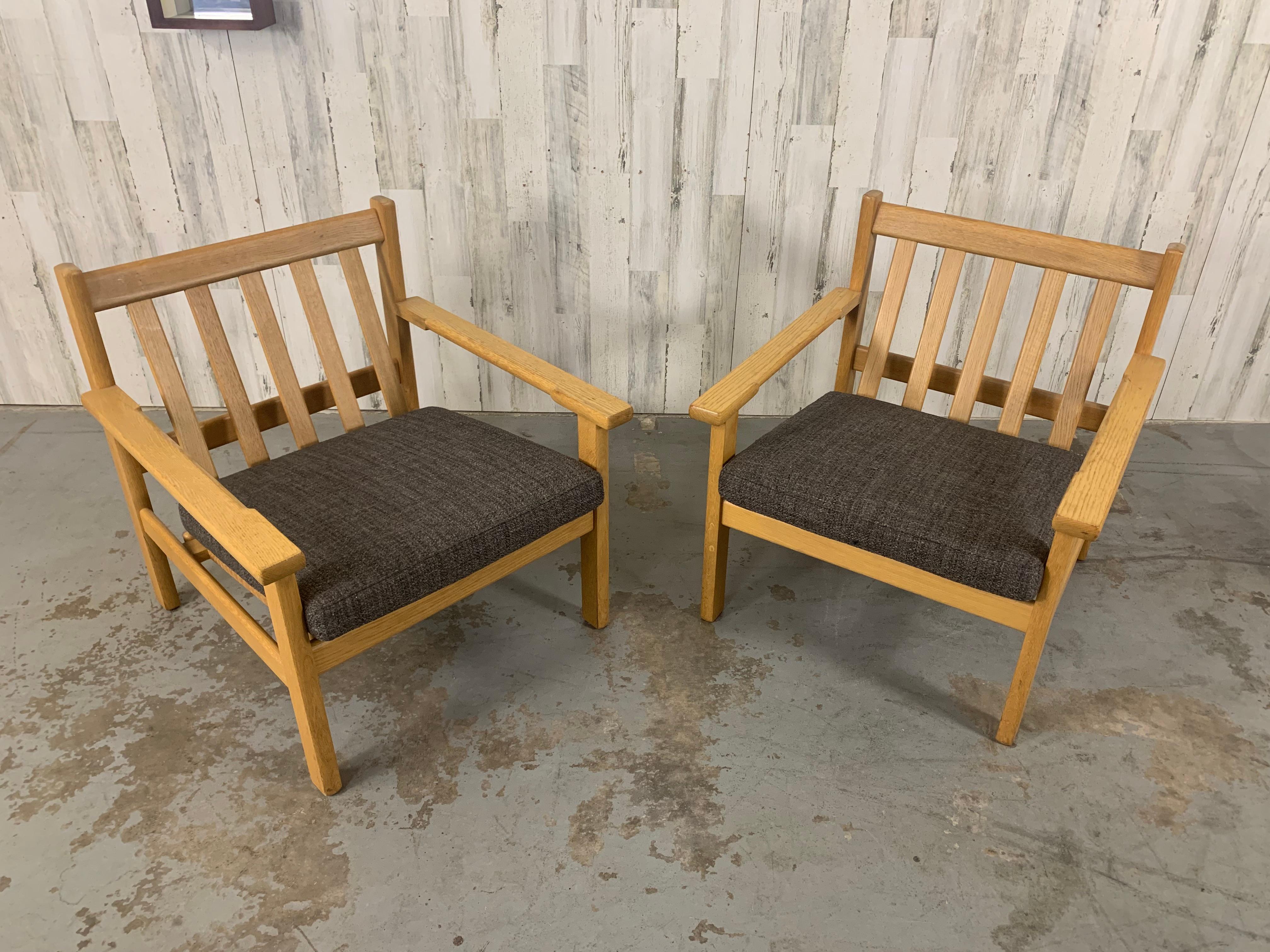 Hans Wegner für Getama, Loungesessel im Angebot 6