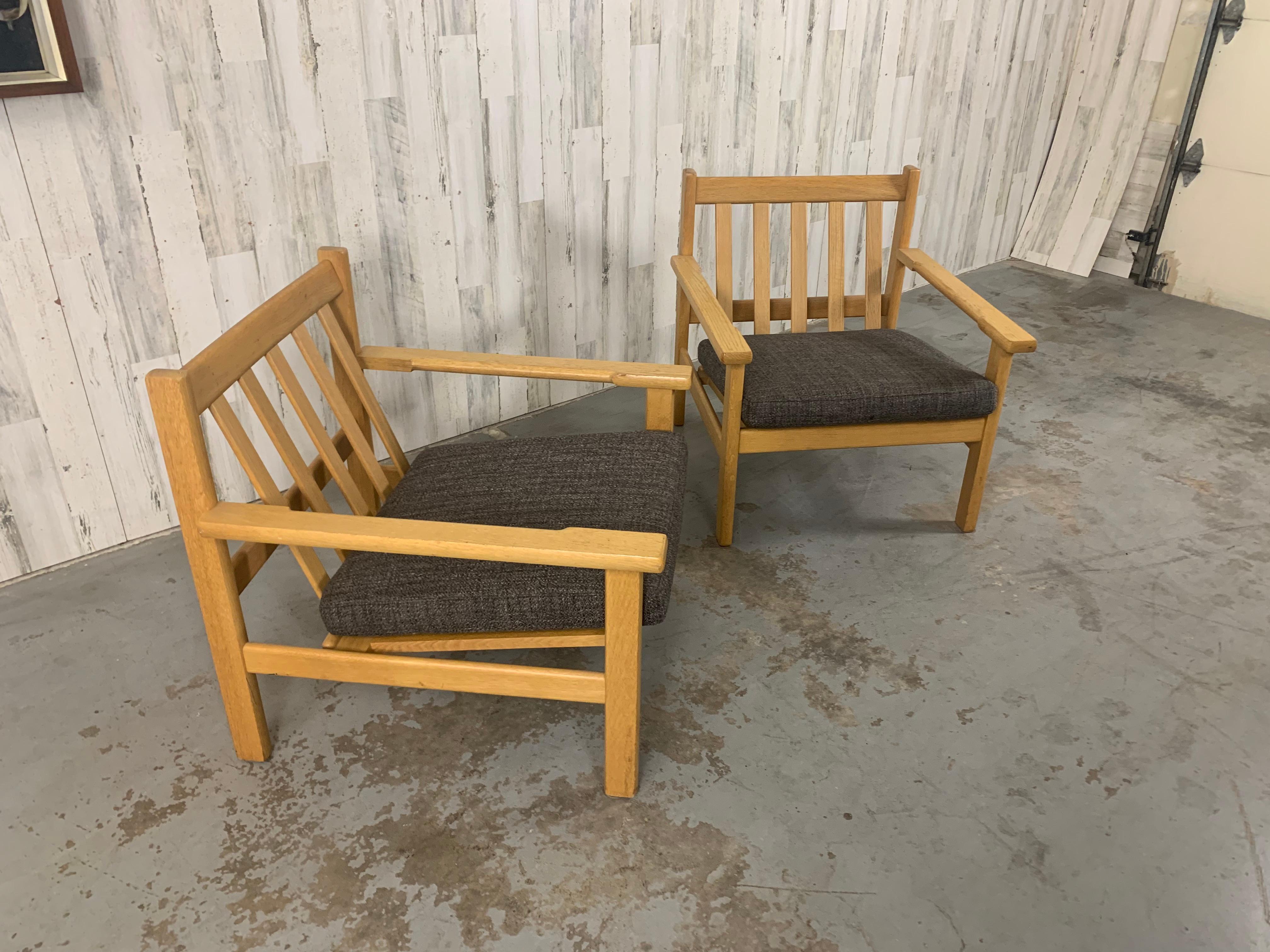 Hans Wegner für Getama, Loungesessel im Angebot 7