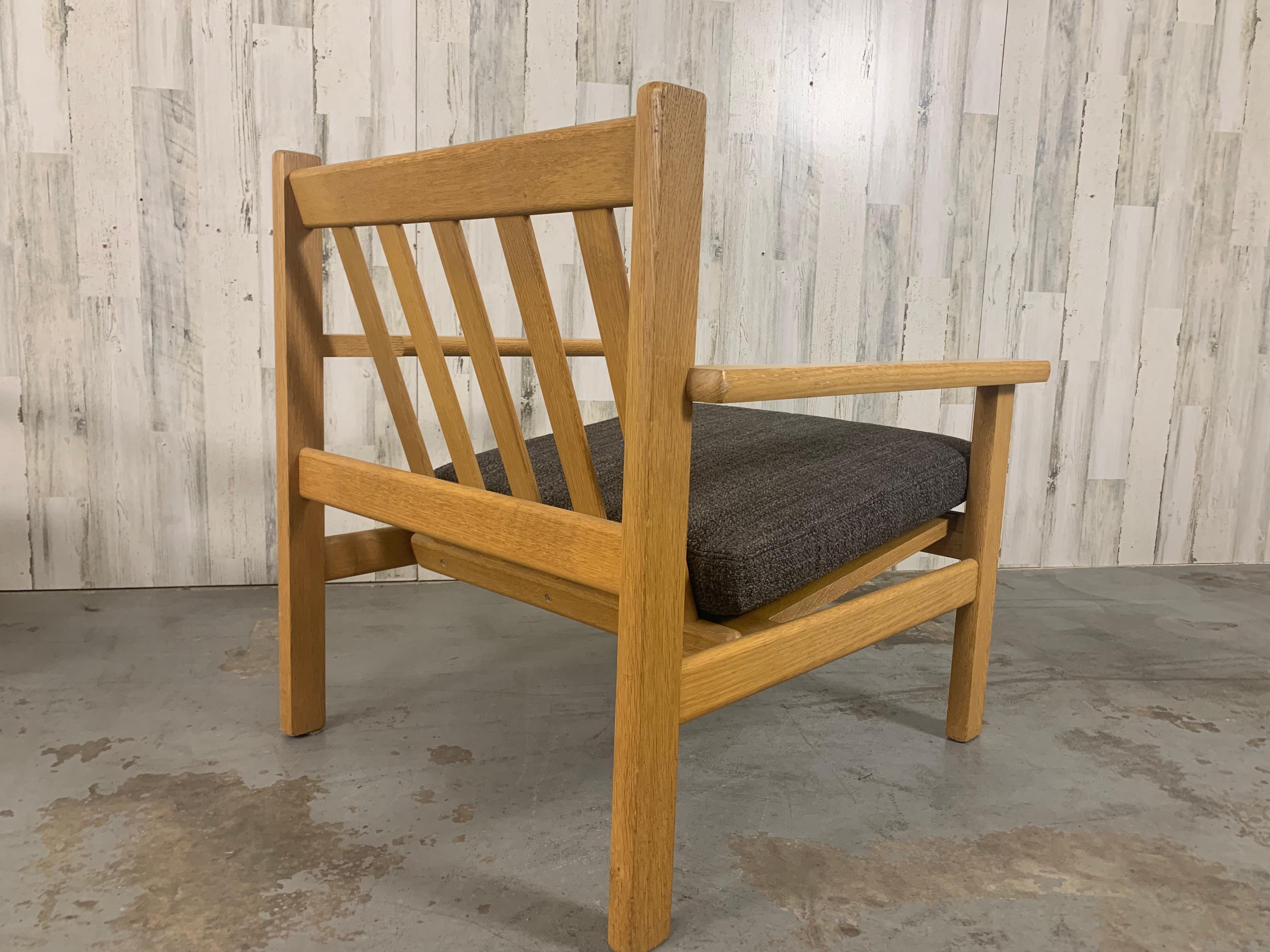 Hans Wegner für Getama, Loungesessel im Angebot 10
