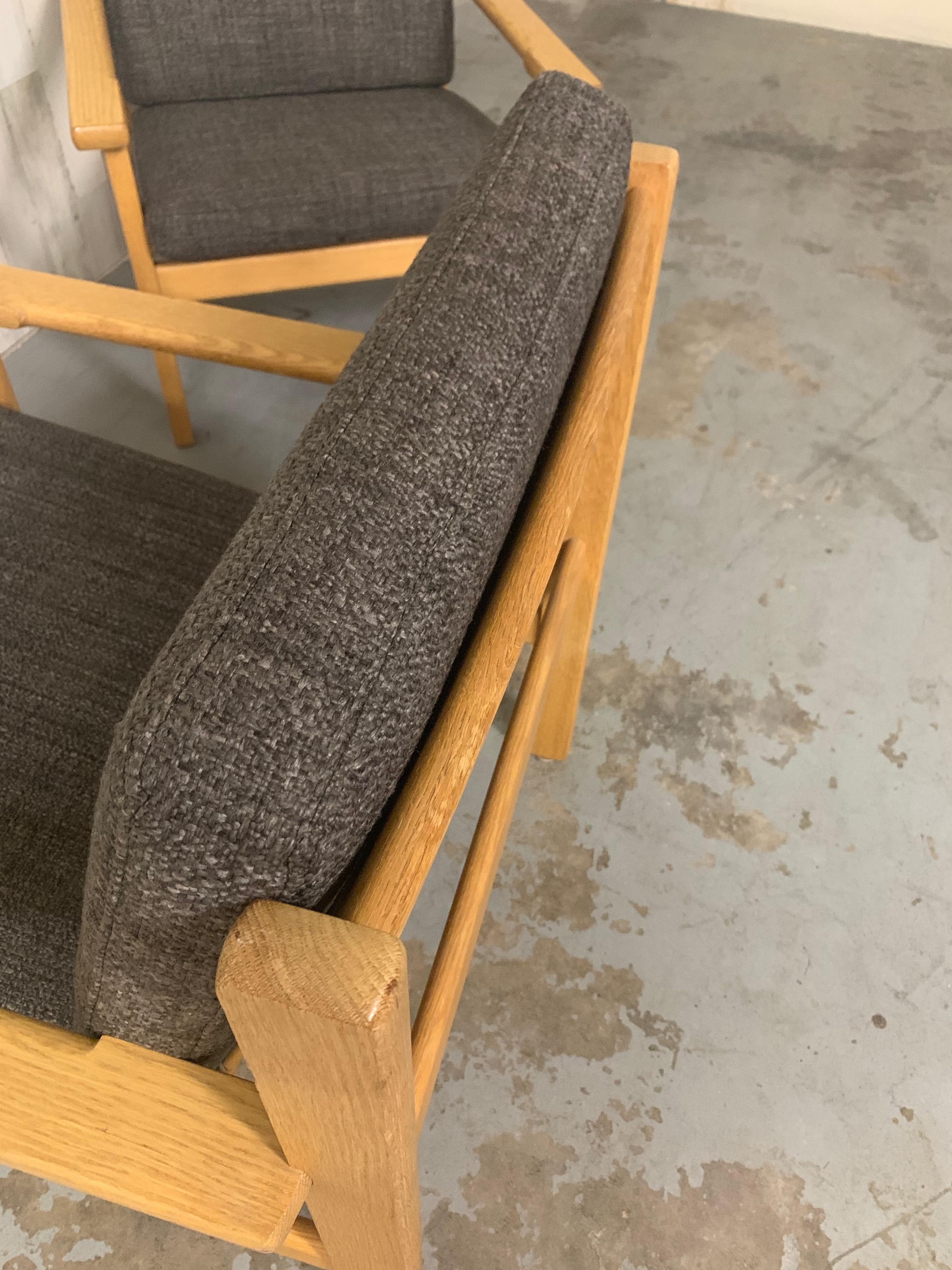 Hans Wegner für Getama, Loungesessel im Angebot 11