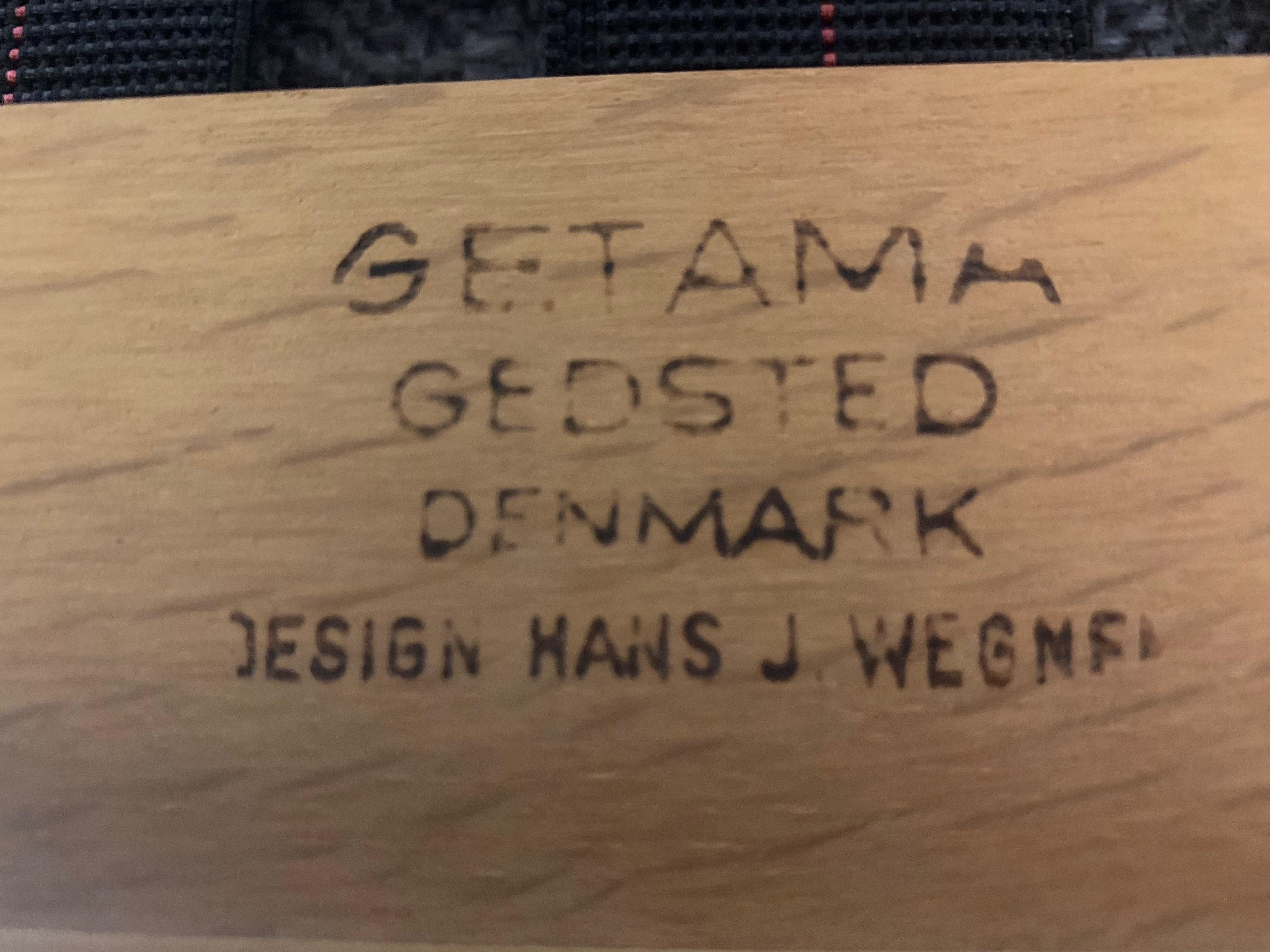 Hans Wegner für Getama, Loungesessel im Angebot 12