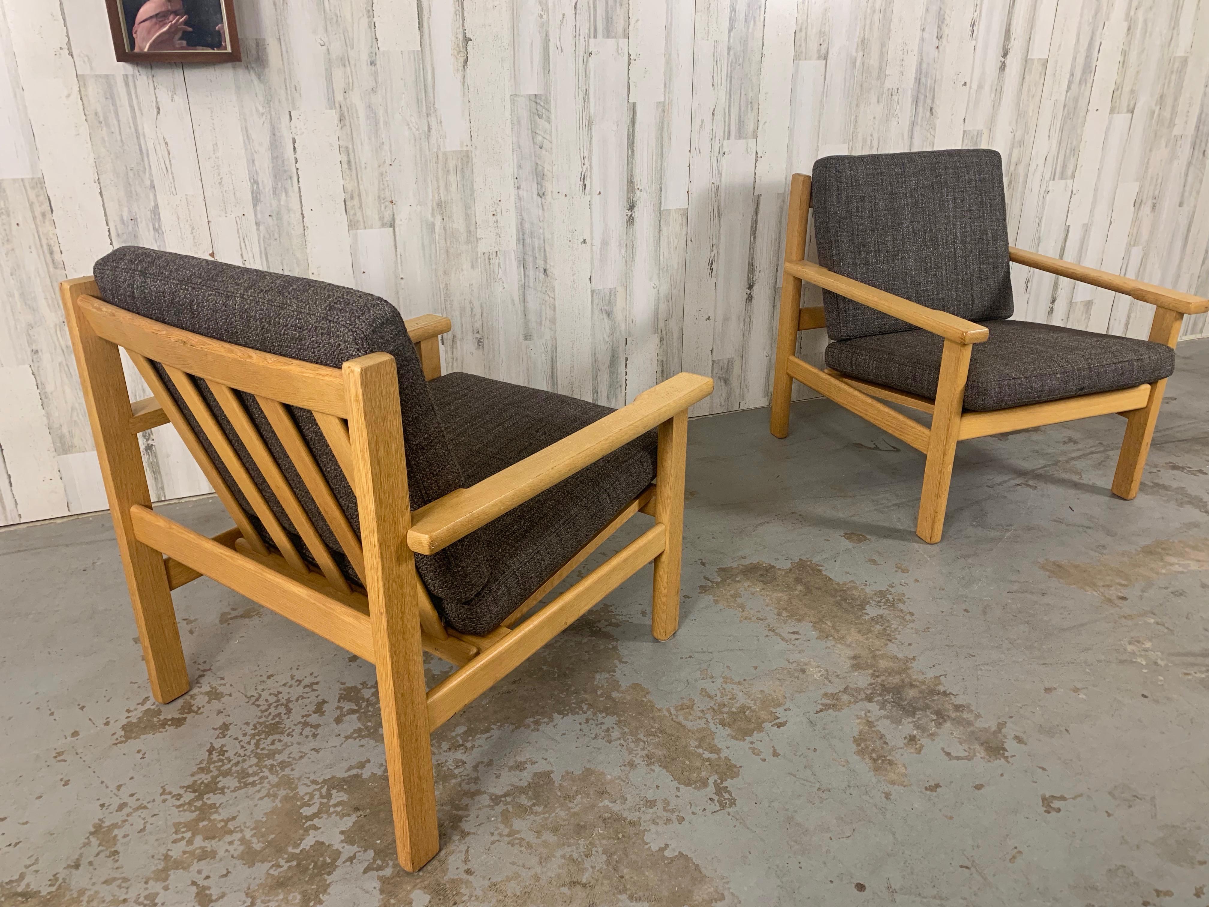 Hans Wegner für Getama, Loungesessel (Skandinavische Moderne) im Angebot
