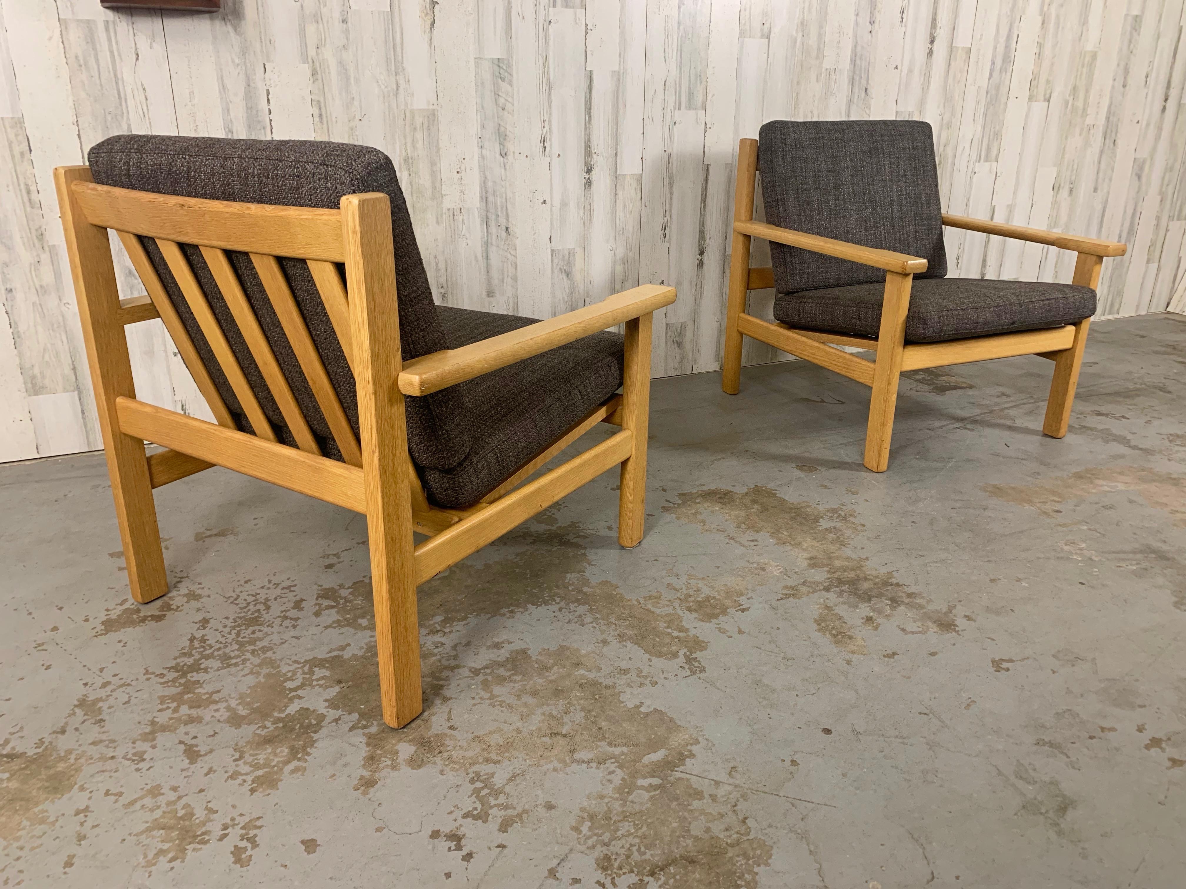 Hans Wegner für Getama, Loungesessel (Dänisch) im Angebot