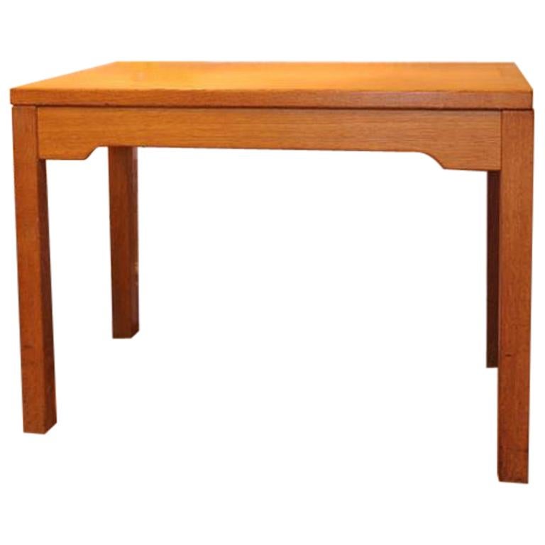 Hans Wegner for GETAMA of Denmark, Midcentury Oak Utilitarian Coffee Table For Sale