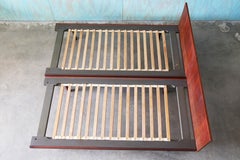 Hans Wegner for Getama Teak King Bed (two twins) Mid Century Danish Modern