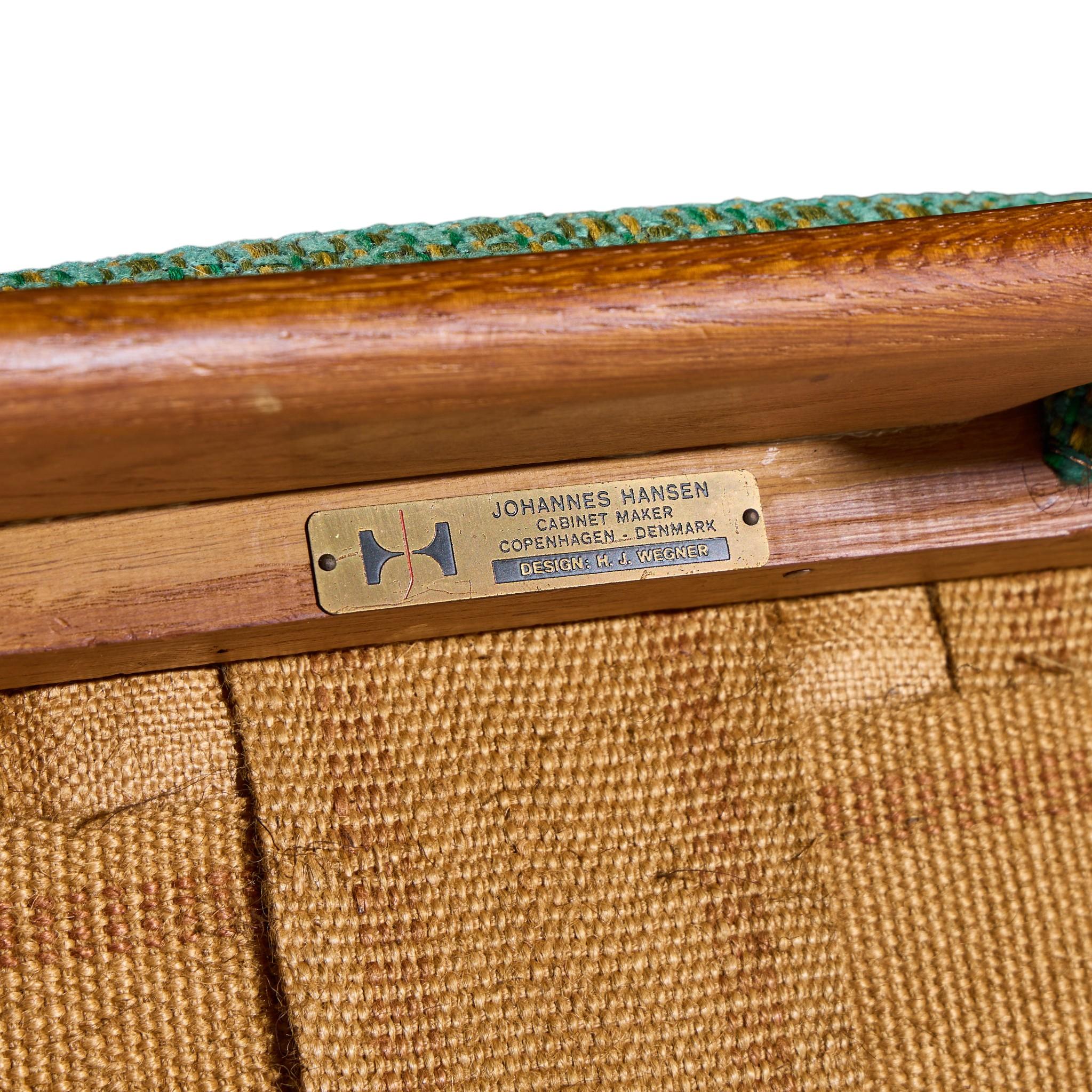 Hans Wegner pour Johannes Hansen JH515 Chaises d'appoint danoises en teck - Paire en vente 6