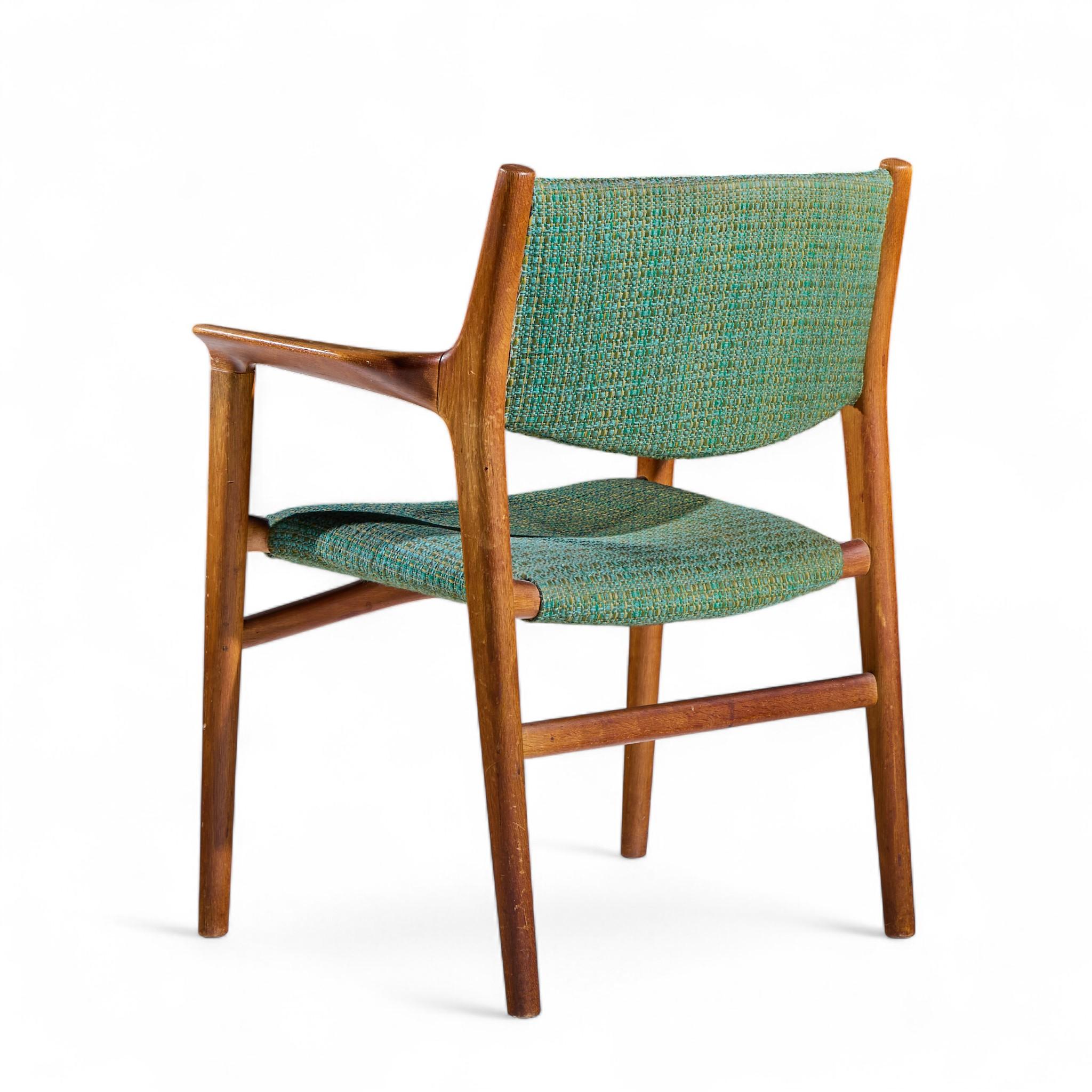 Hans Wegner pour Johannes Hansen JH515 Chaises d'appoint danoises en teck - Paire en vente 1