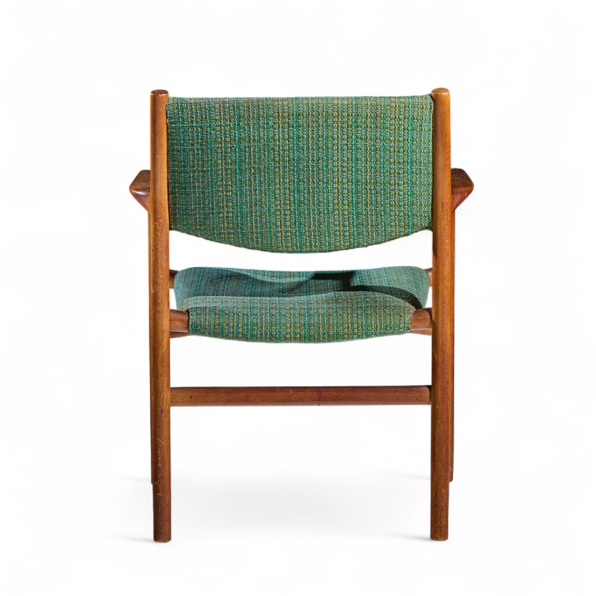 Hans Wegner pour Johannes Hansen JH515 Chaises d'appoint danoises en teck - Paire en vente 2