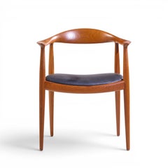 Hans Wegner for Johannes Hansen Mid Century Danish Teak The Chair