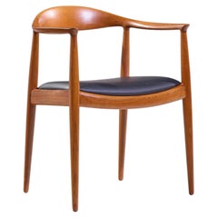 Hans Wegner für Johannes Hansen Mid Century Danish Teak The Chair
