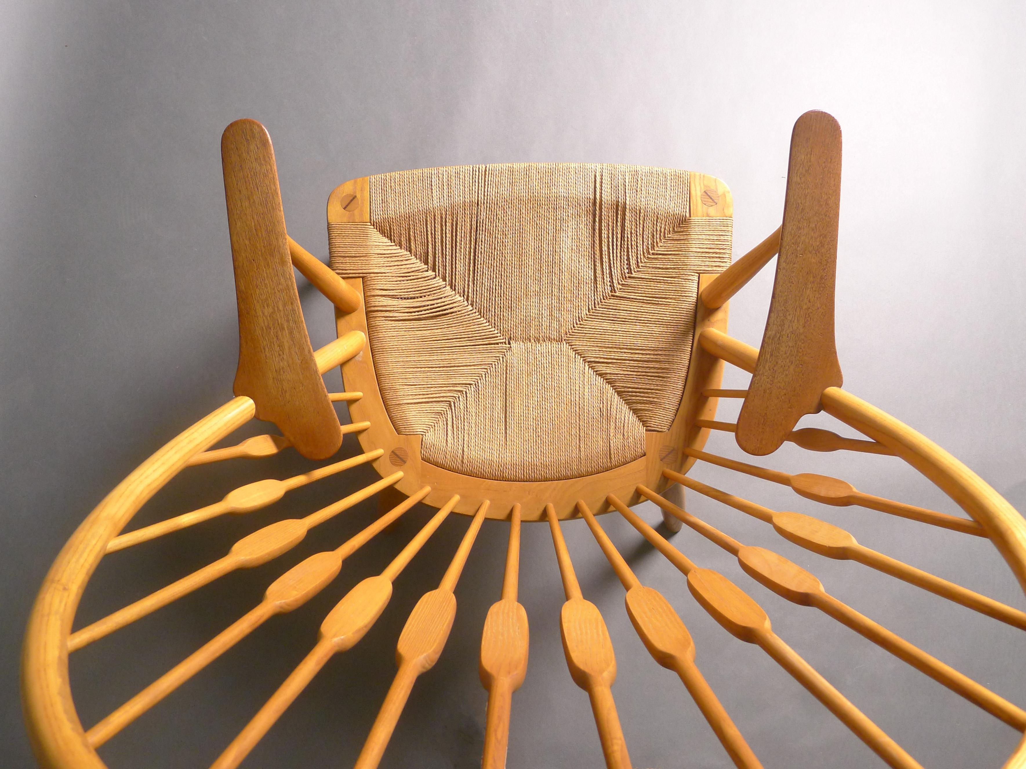 Hans Wegner for Johannes Hansen, Peacock Chair JH-550, Knoll International 4