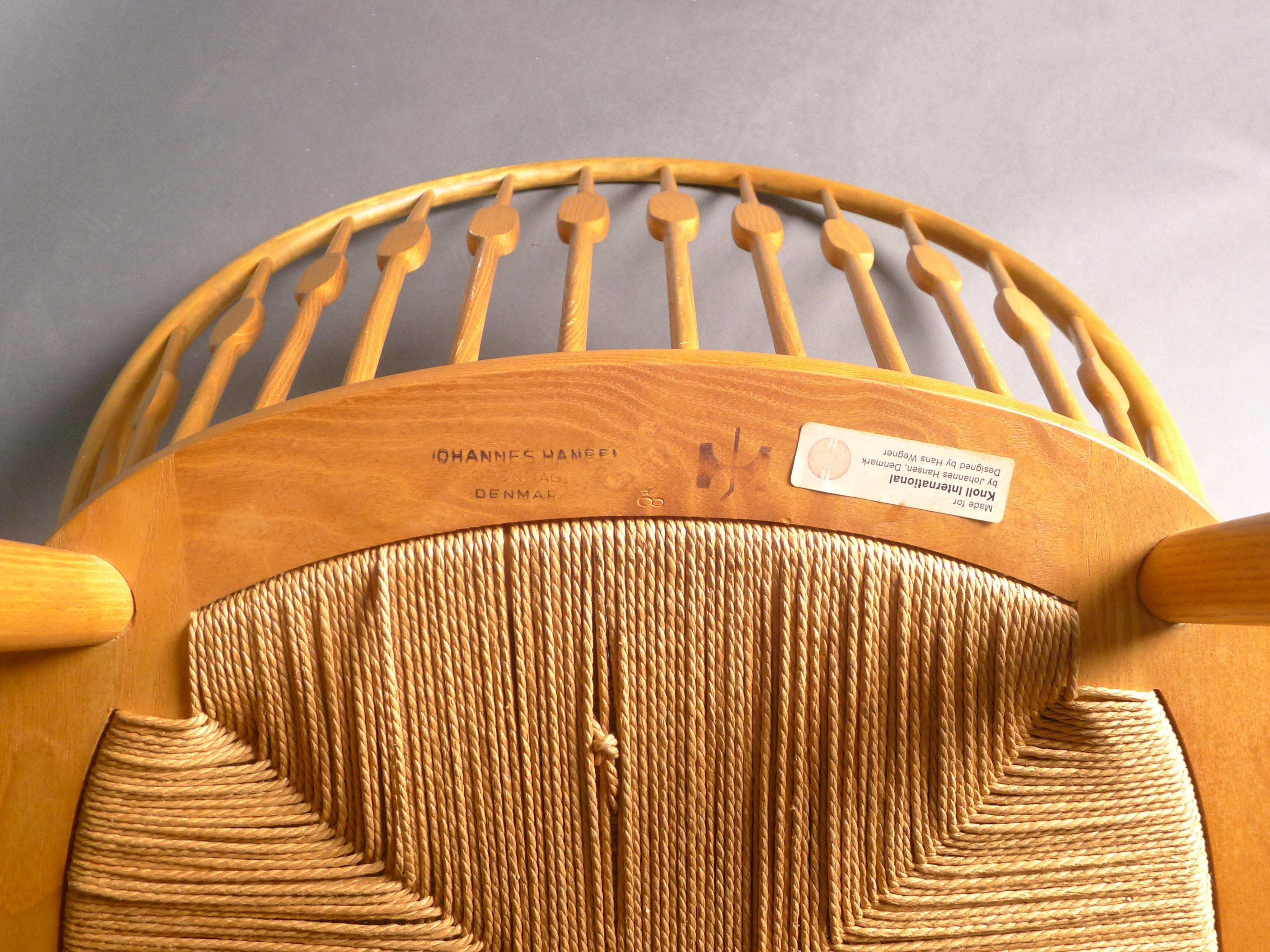 Hans Wegner for Johannes Hansen, Peacock Chair JH-550, Knoll International 5