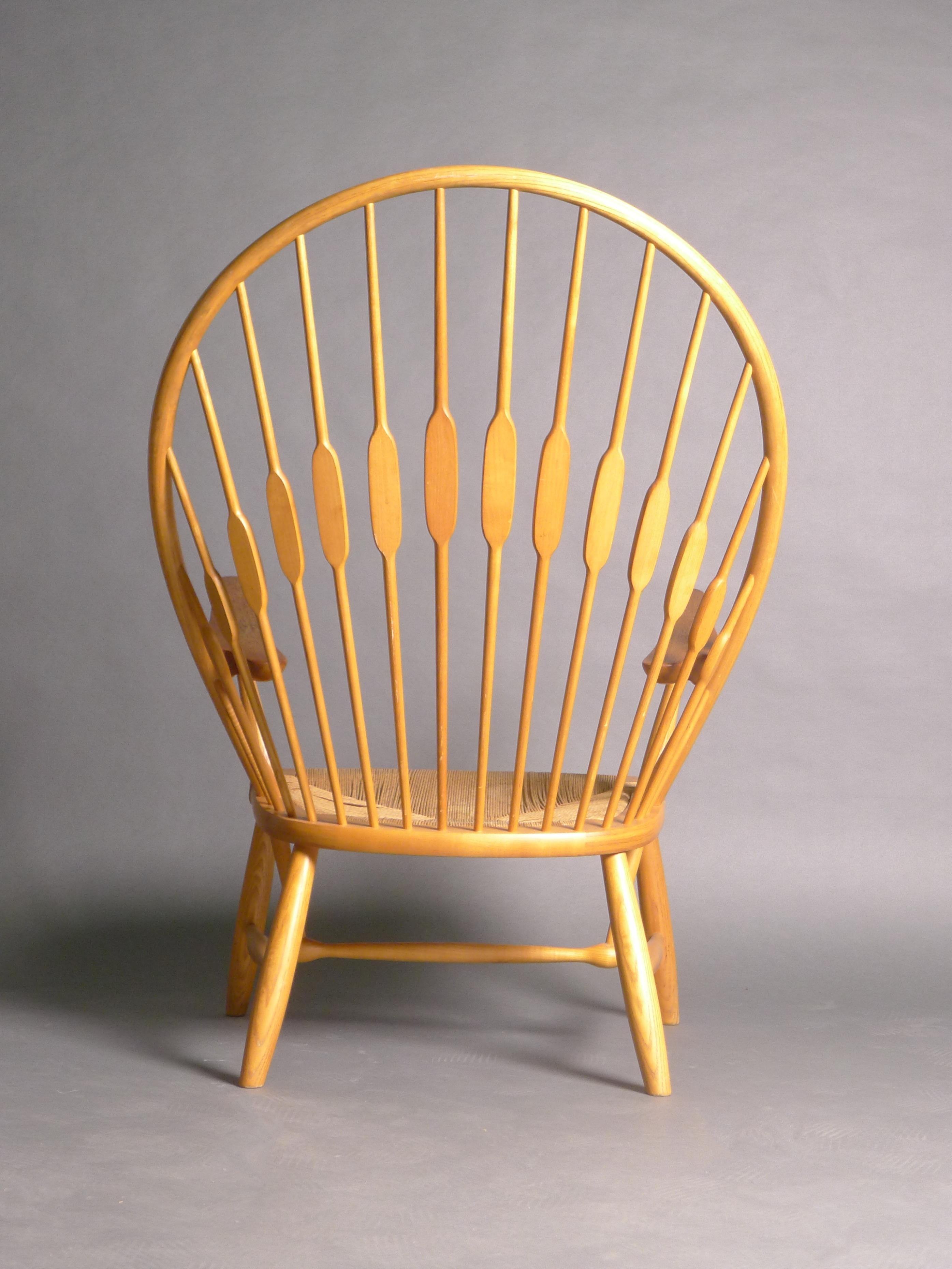 Hans Wegner for Johannes Hansen, Peacock Chair JH-550, Knoll International In Good Condition In Wargrave, Berkshire