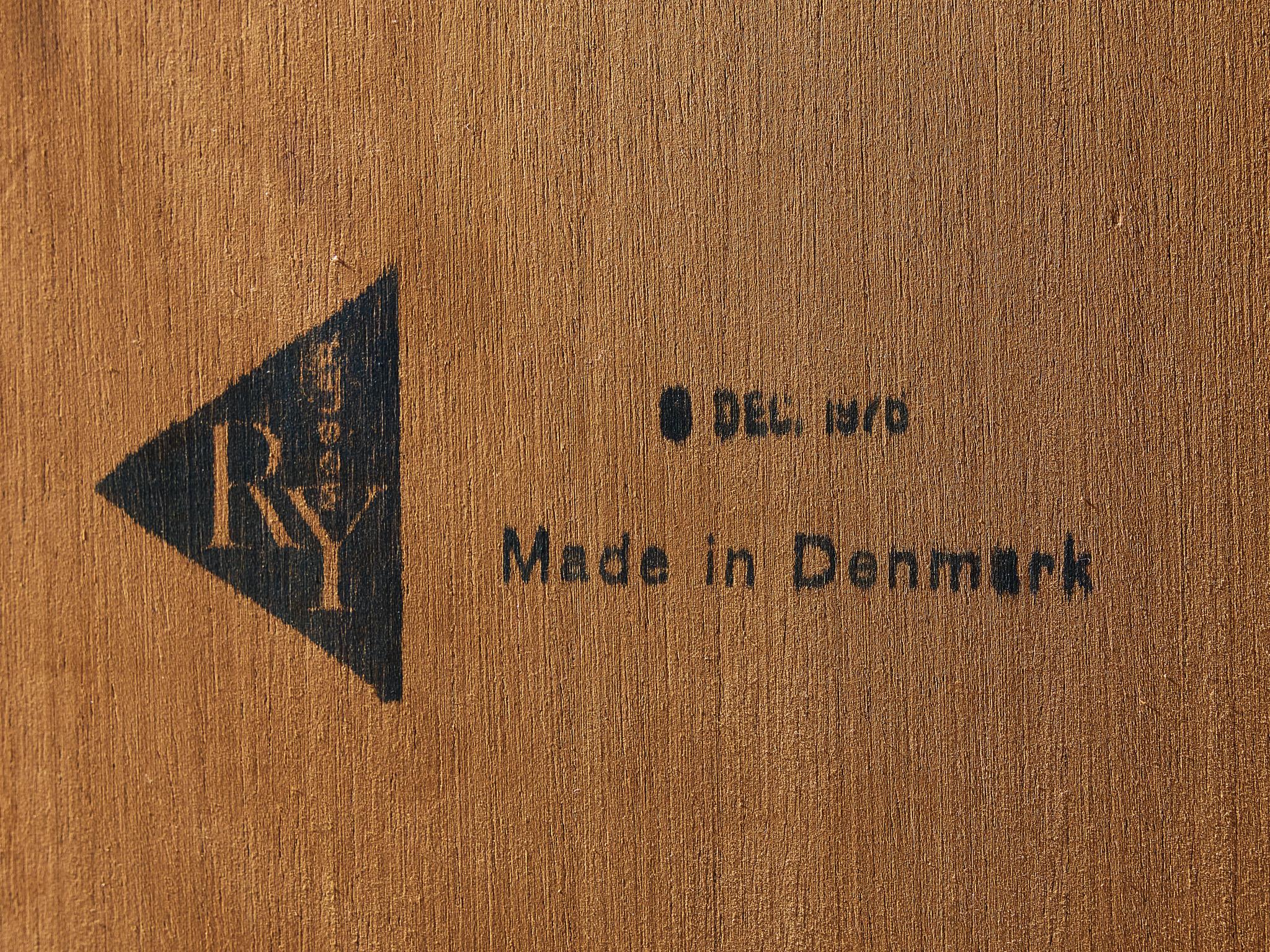 Hans Wegner for RY Møbler Pair of Cabinets 'RY100' in Teak and Oak 7