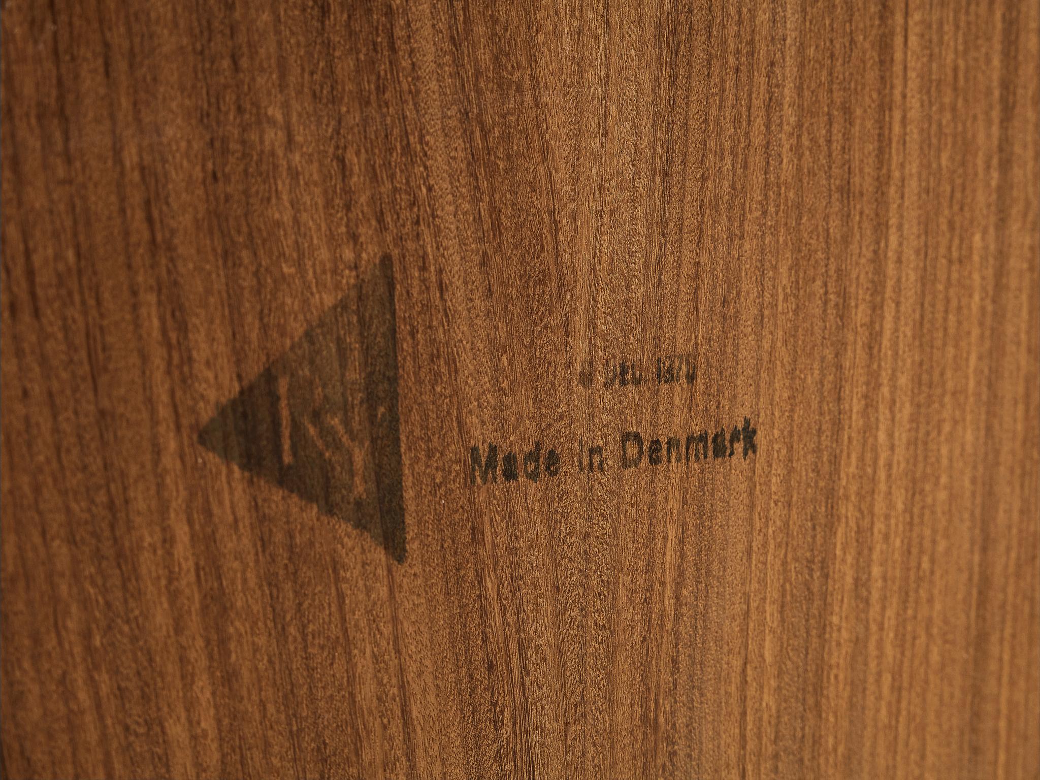 Hans Wegner para RY Møbler Armario abierto con estantes 'RY100' de teca en venta 1