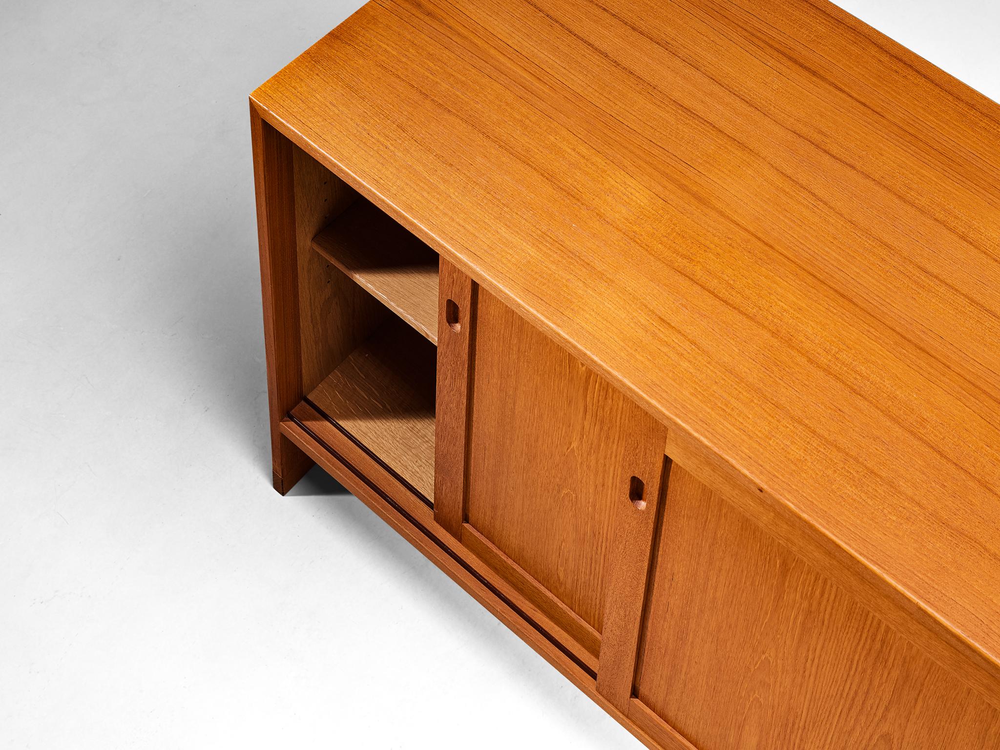 Maple Hans Wegner for RY Møbler 'RY100' Cabinet in Teak and Oak 