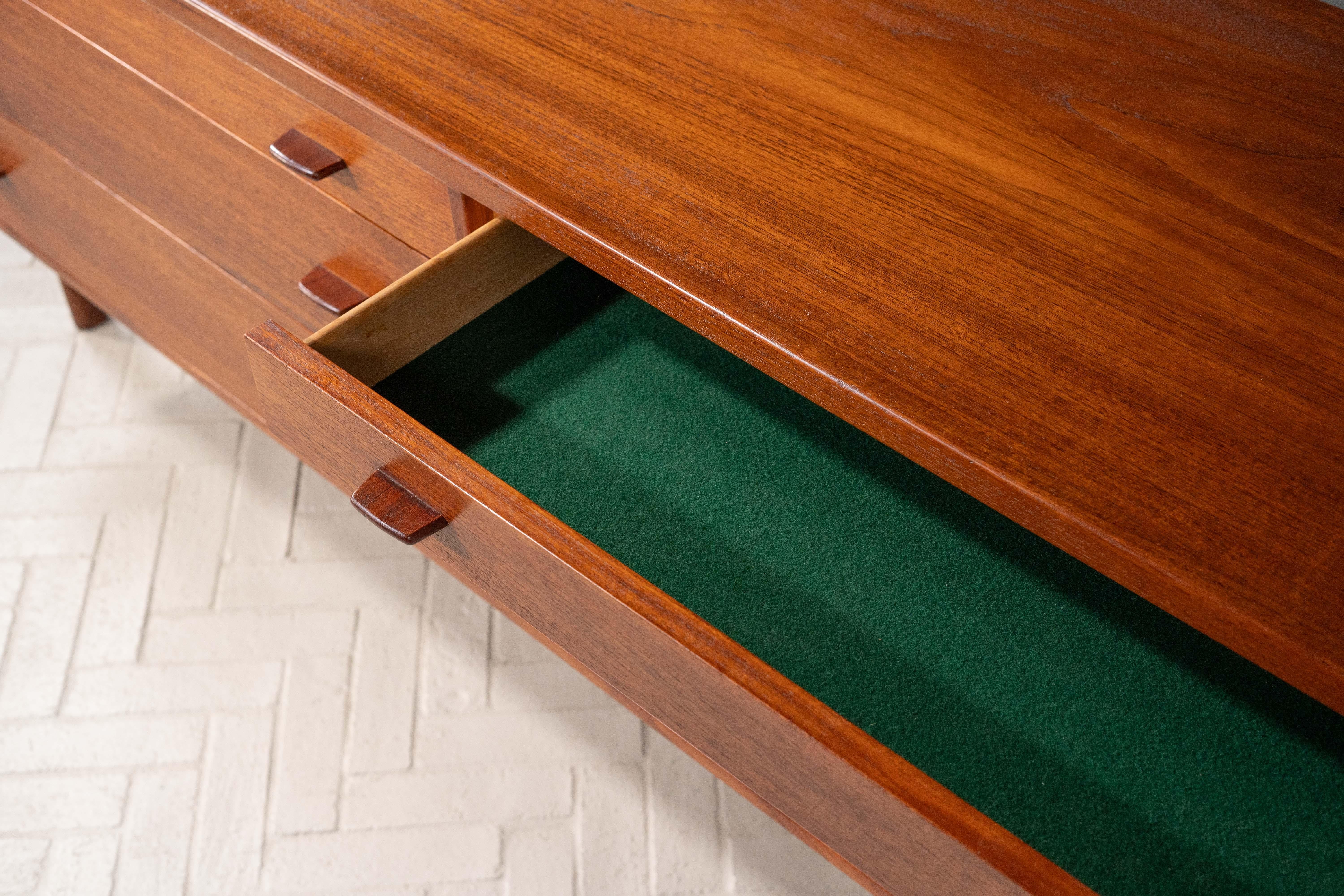 Birch Hans Wegner for Ry Møbler Teak Sideboard