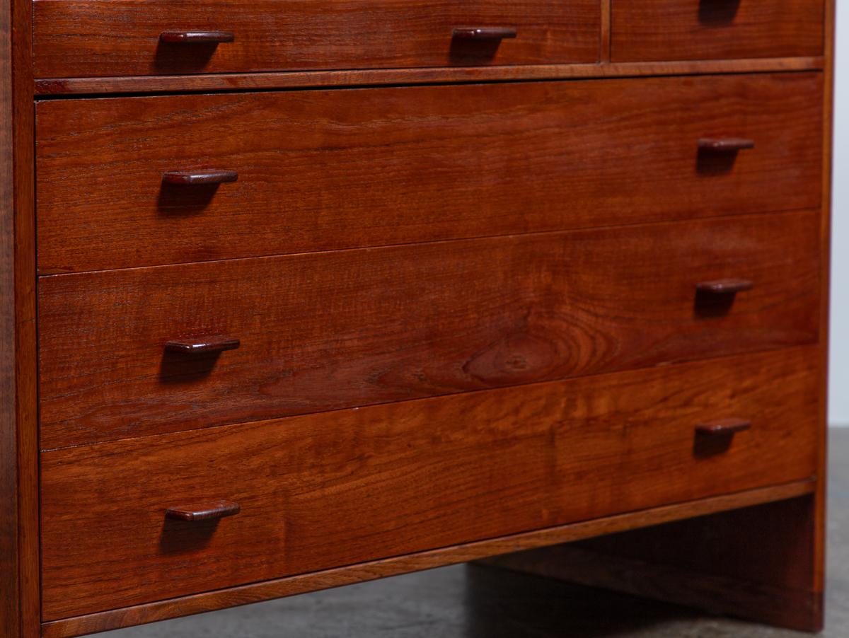Metà XX secolo Hans Wegner per Ry Mobler Cassapanca in teak e oak in vendita