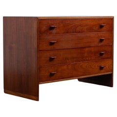 Hans Wegner for Ry Mobler Teak and Oak Chest