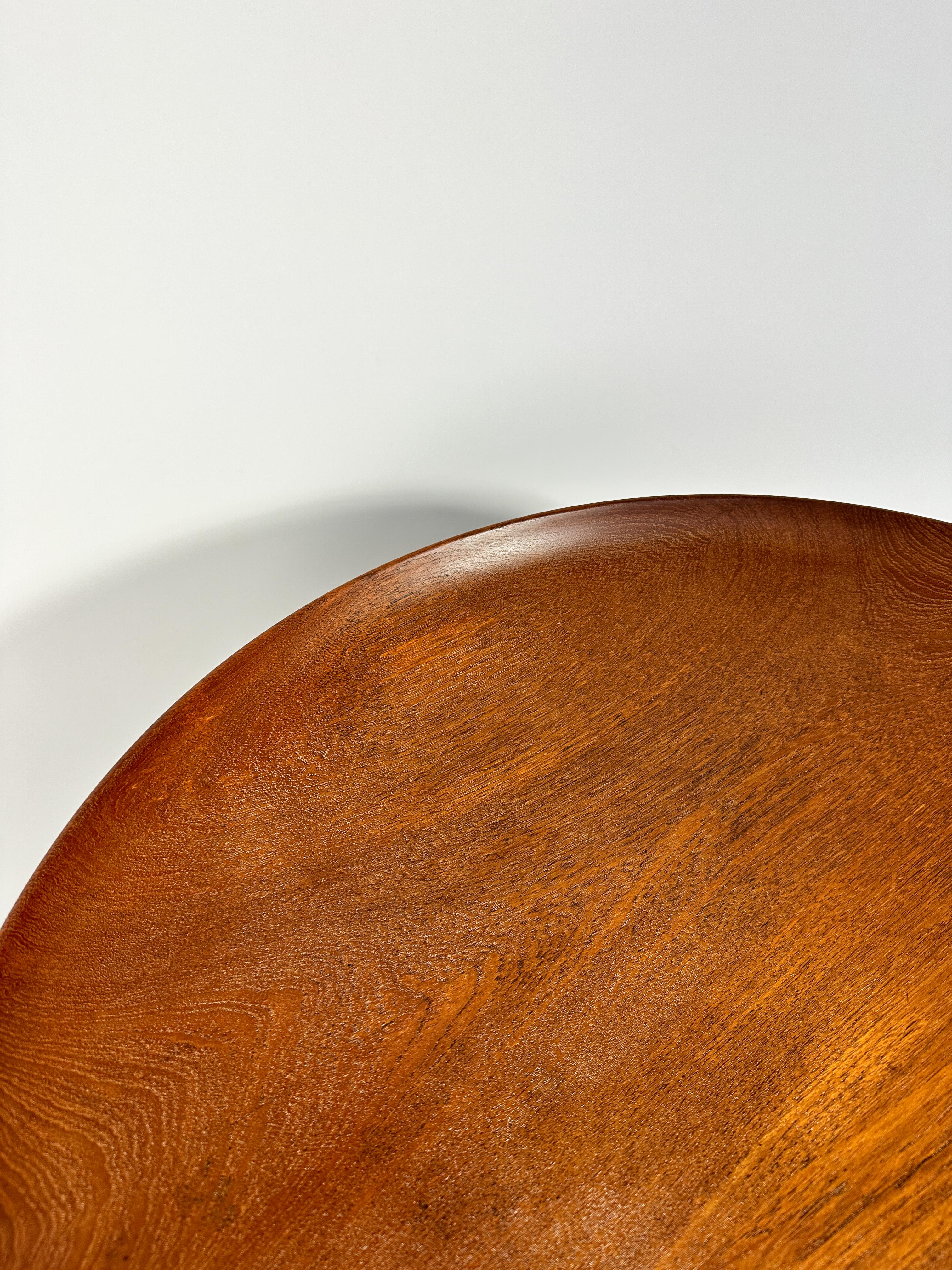 Hans Wegner Fruit Bowl JH586 Johannes Hansen Teak Coffee Table, 1956 For Sale 3