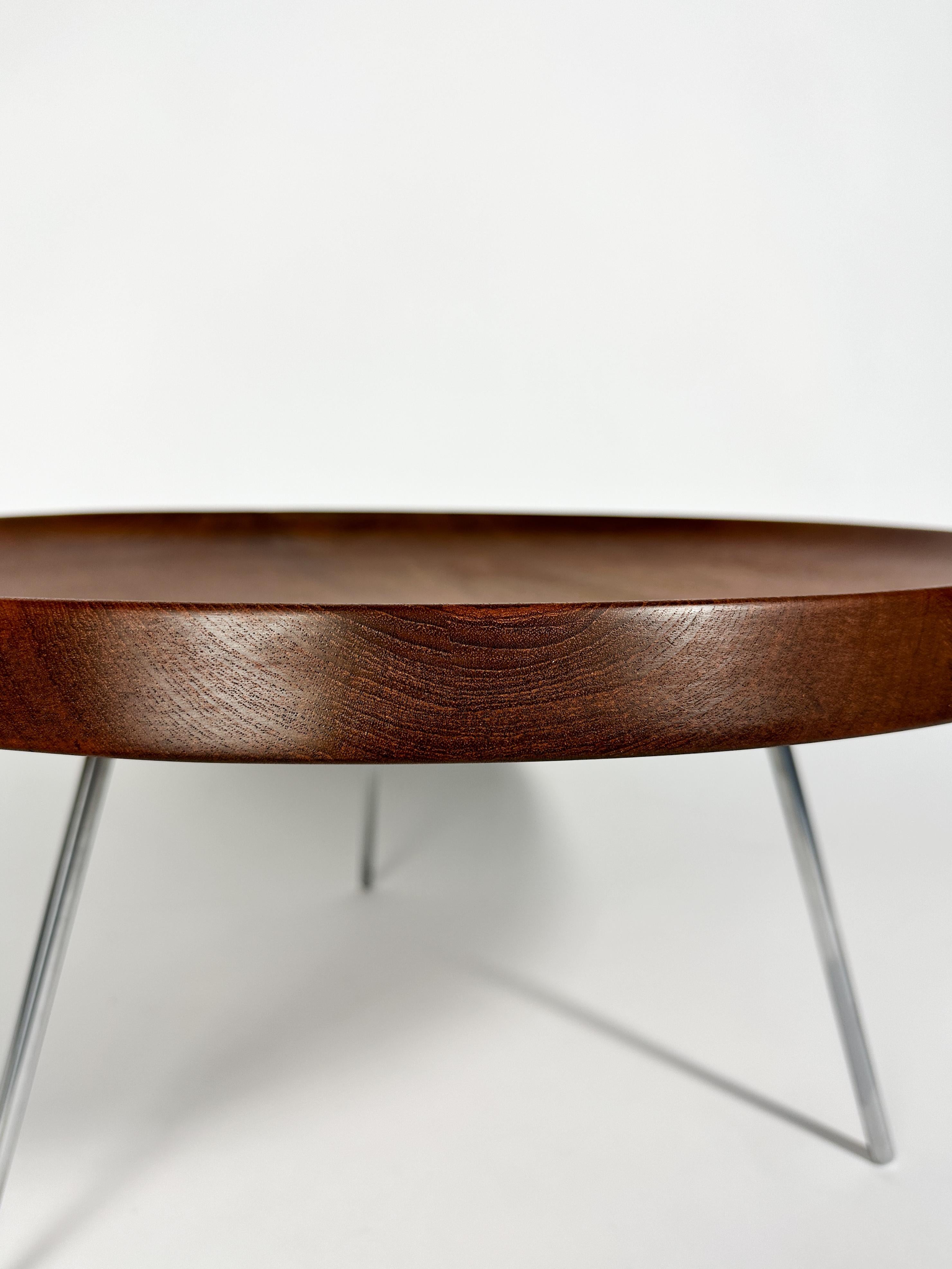 Mid-20th Century Hans Wegner Fruit Bowl JH586 Johannes Hansen Teak Coffee Table, 1956 For Sale