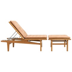 Hans Wegner GE-1 Bank aus lackierter Eiche