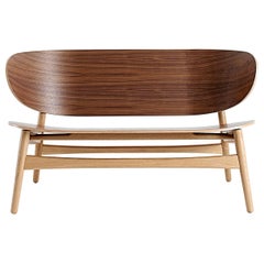 Hans Wegner GE-1935 Bench, Stained Oak