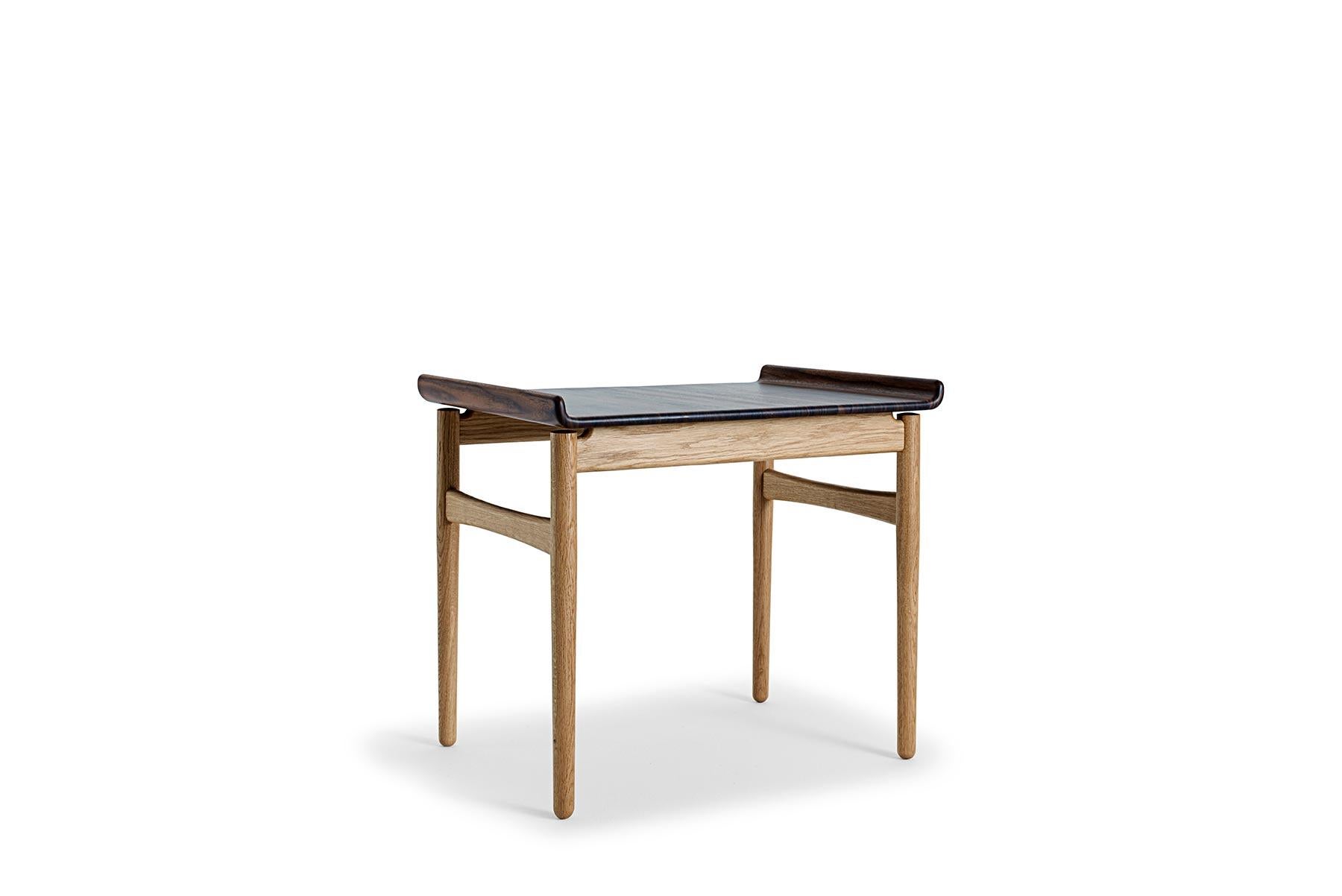 Danish Hans Wegner GE - 1937 Coffee Table, Lacquered Walnut For Sale