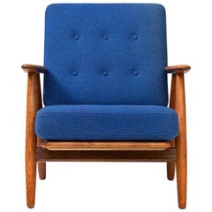Hans Wegner GE-240 Cigar Chair, Oak