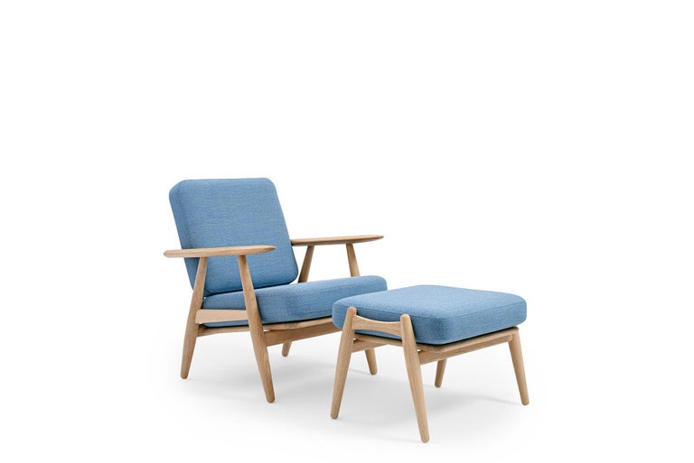 Hans Wegner GE-240 Lounge Chair For Sale at 1stDibs
