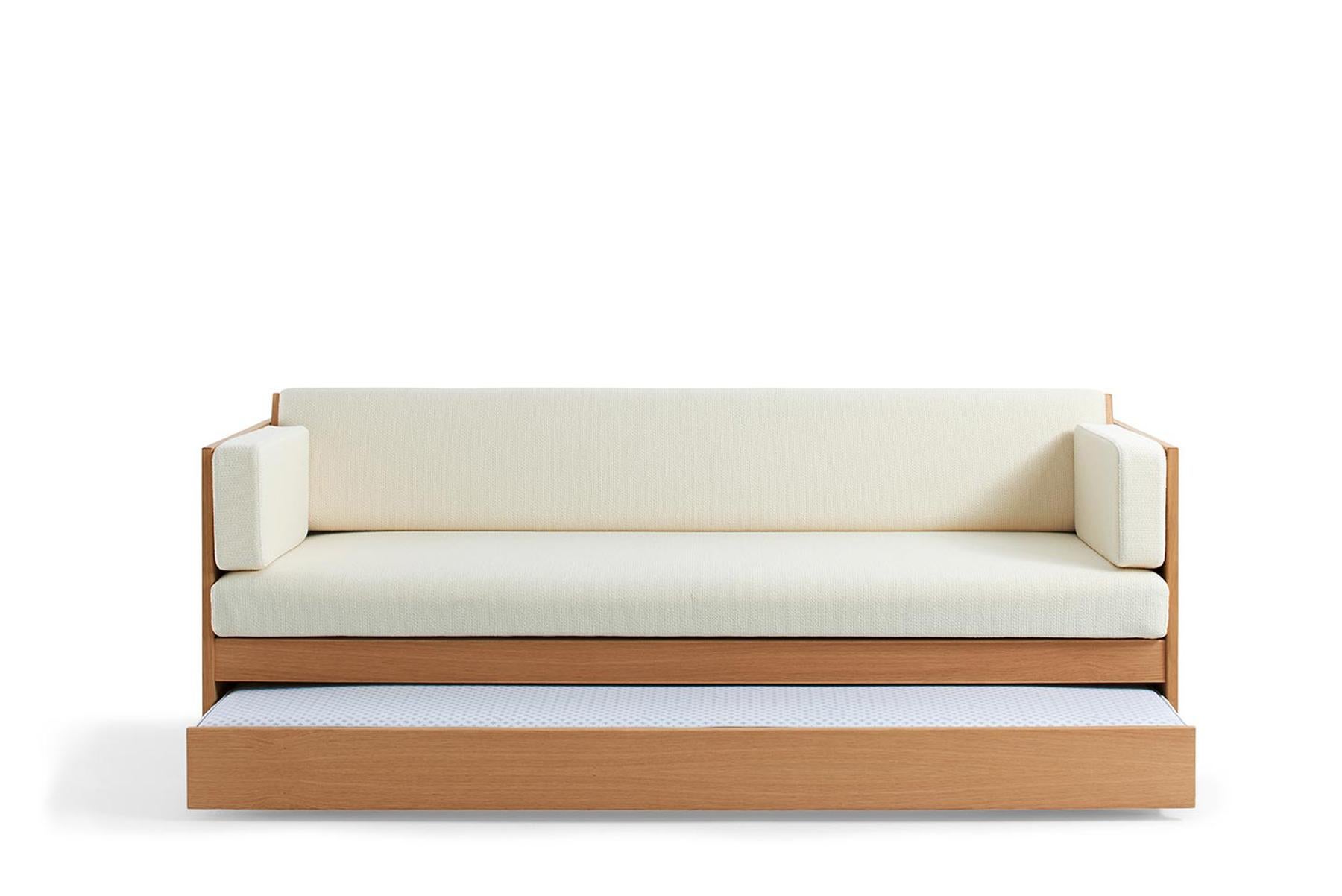 Mid-Century Modern Hans Wegner GE-261 Day Bed, Lacquered Oak For Sale
