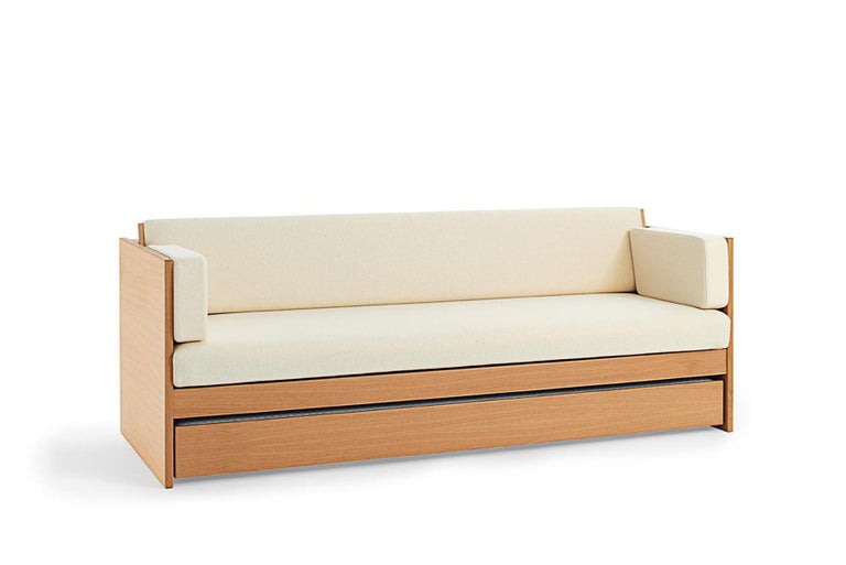 Hans Wegner GE-261 Daybed, Stained Beech For Sale 4
