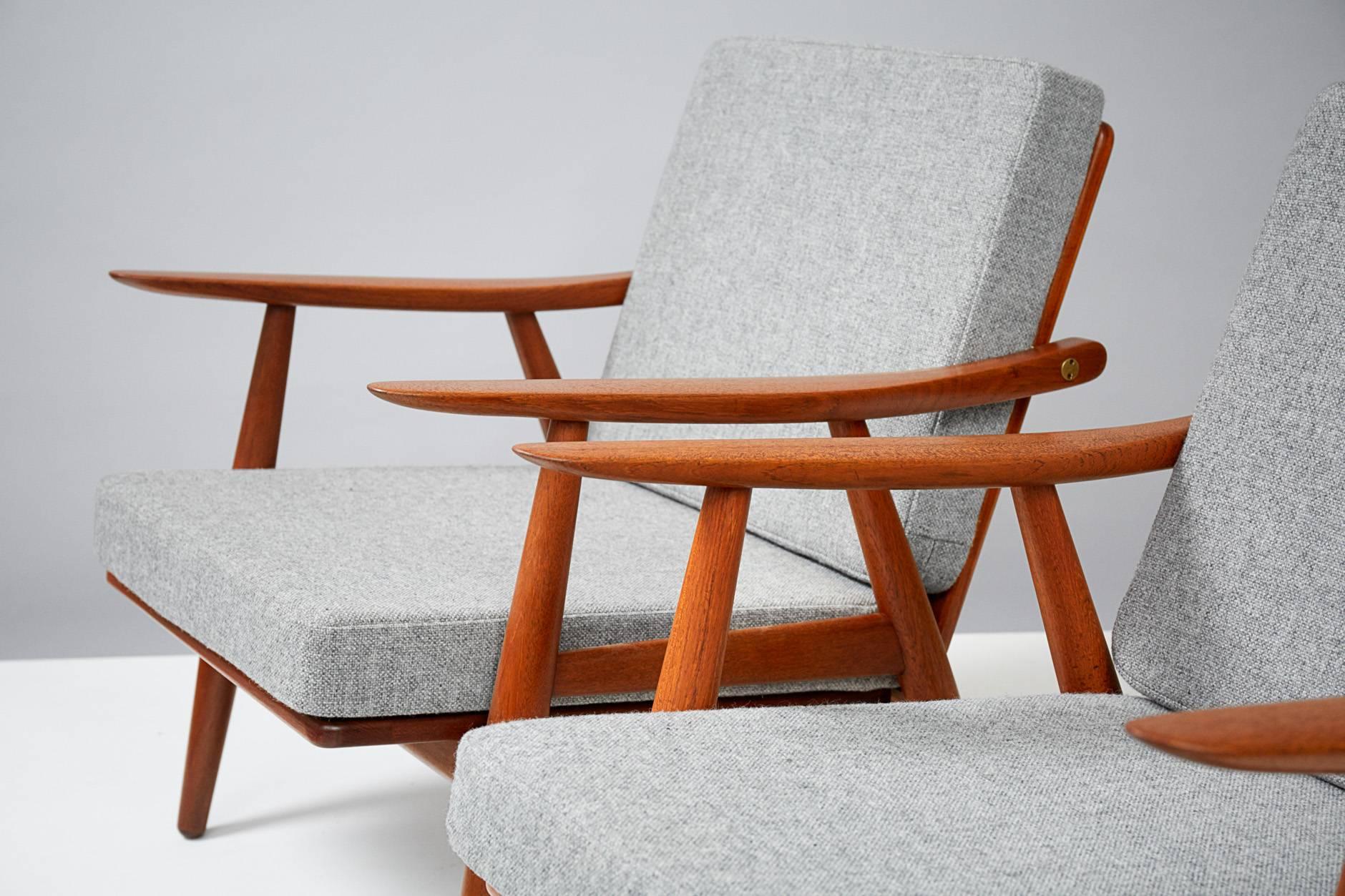 Mid-20th Century Hans Wegner GE-270 Chairs, Teak