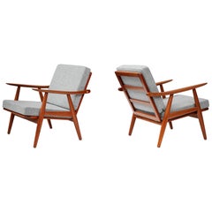 Hans Wegner GE-270 Chairs, Teak