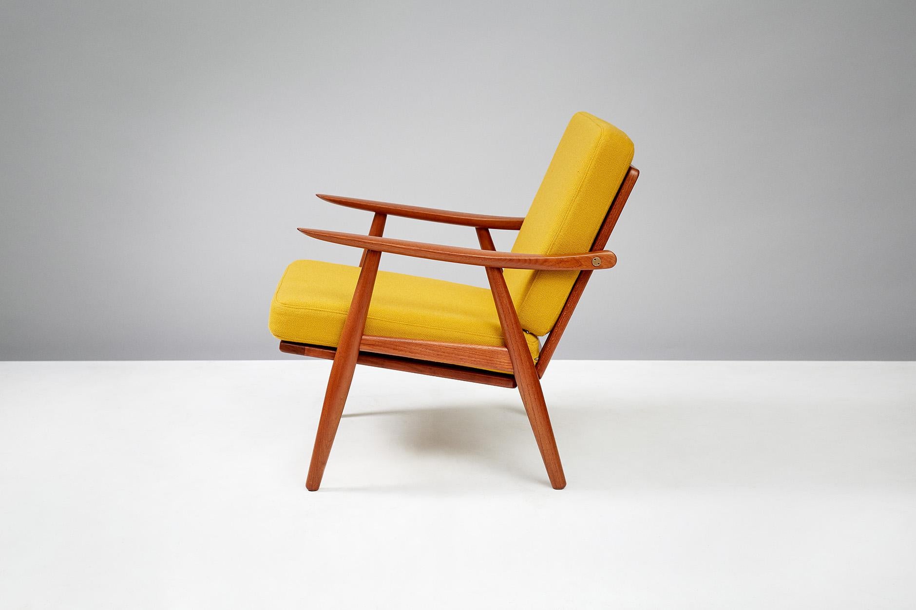 Scandinavian Modern Hans Wegner GE-270 Lounge Chair, Teak