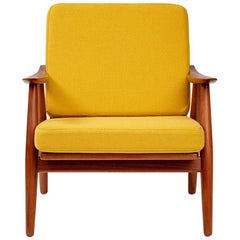 Hans Wegner GE-270 Lounge Chair, Teak