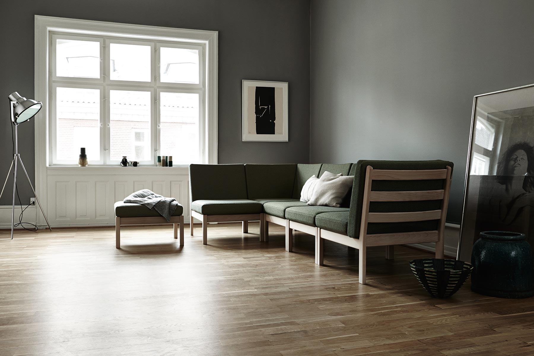 Danish Hans Wegner GE-280 Modular Sofa For Sale