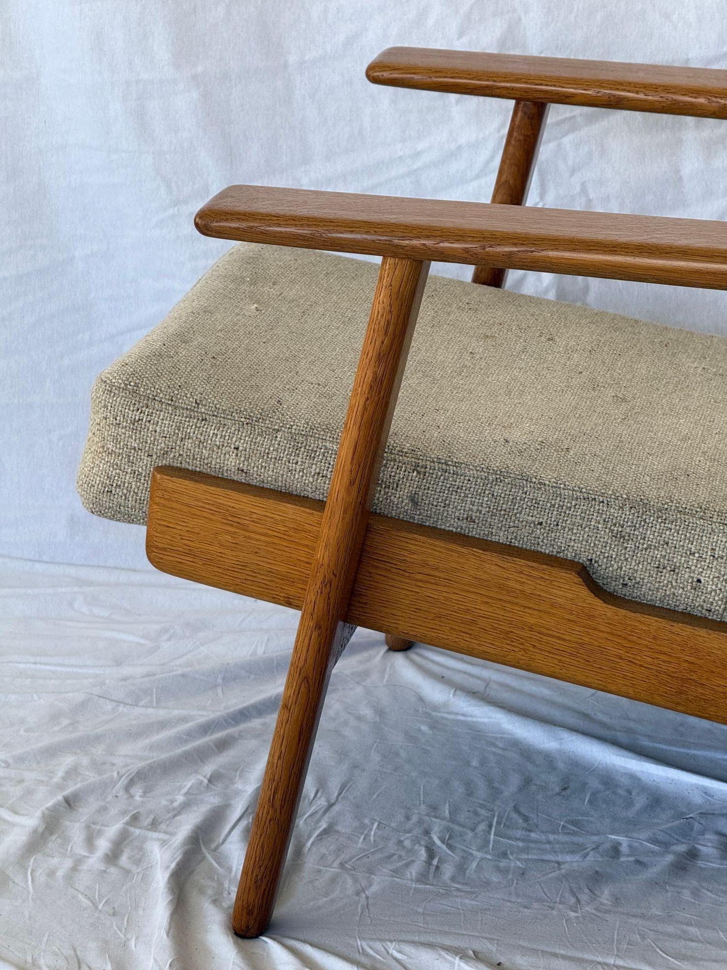 Hans Wegner GE-290 Chaise longue à dossier haut en vente 2