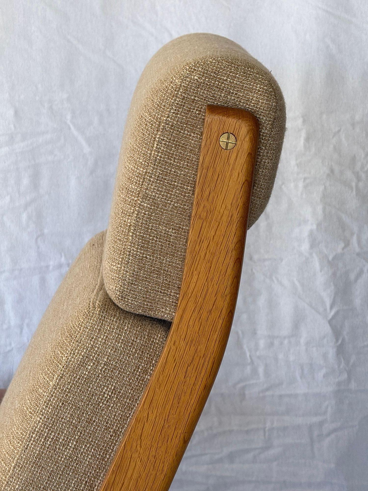 Hans Wegner GE 290 Chaise longue à dossier haut Excellent état - En vente à Los Angeles, CA