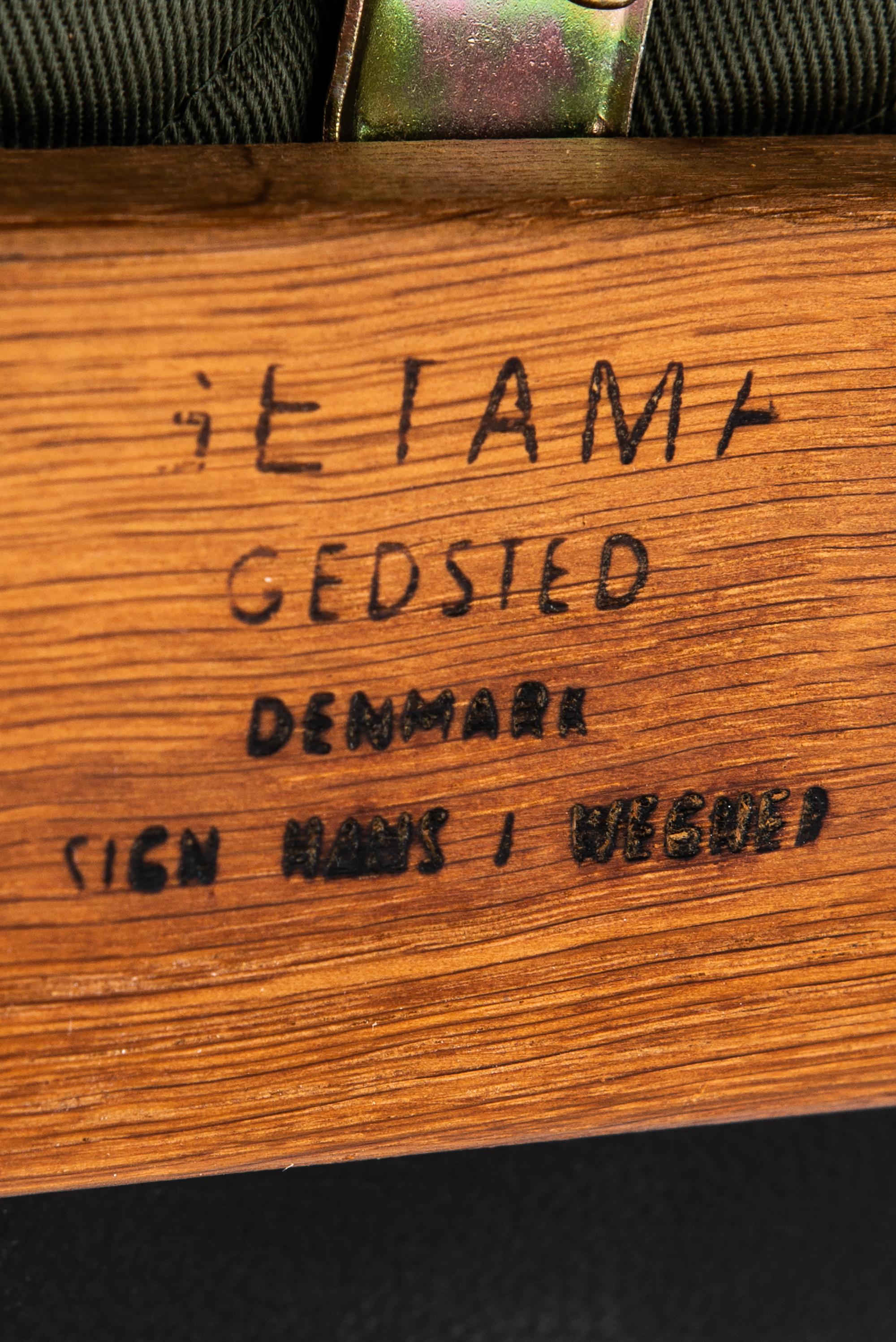 Mid-20th Century Hans Wegner GE-290 Sofa by GETAMA in Denmark