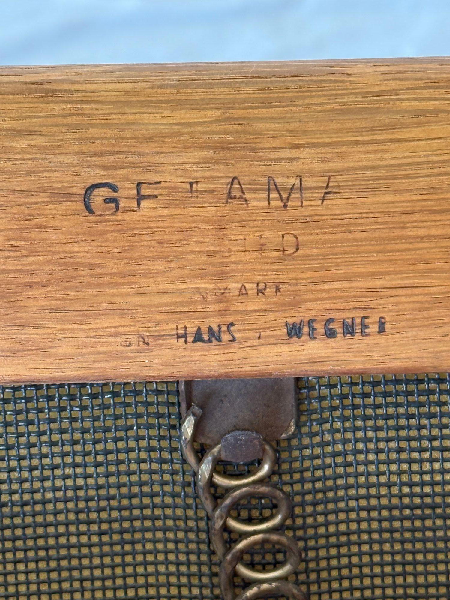 Mid-20th Century Hans Wegner GE-290 Sofa For Sale