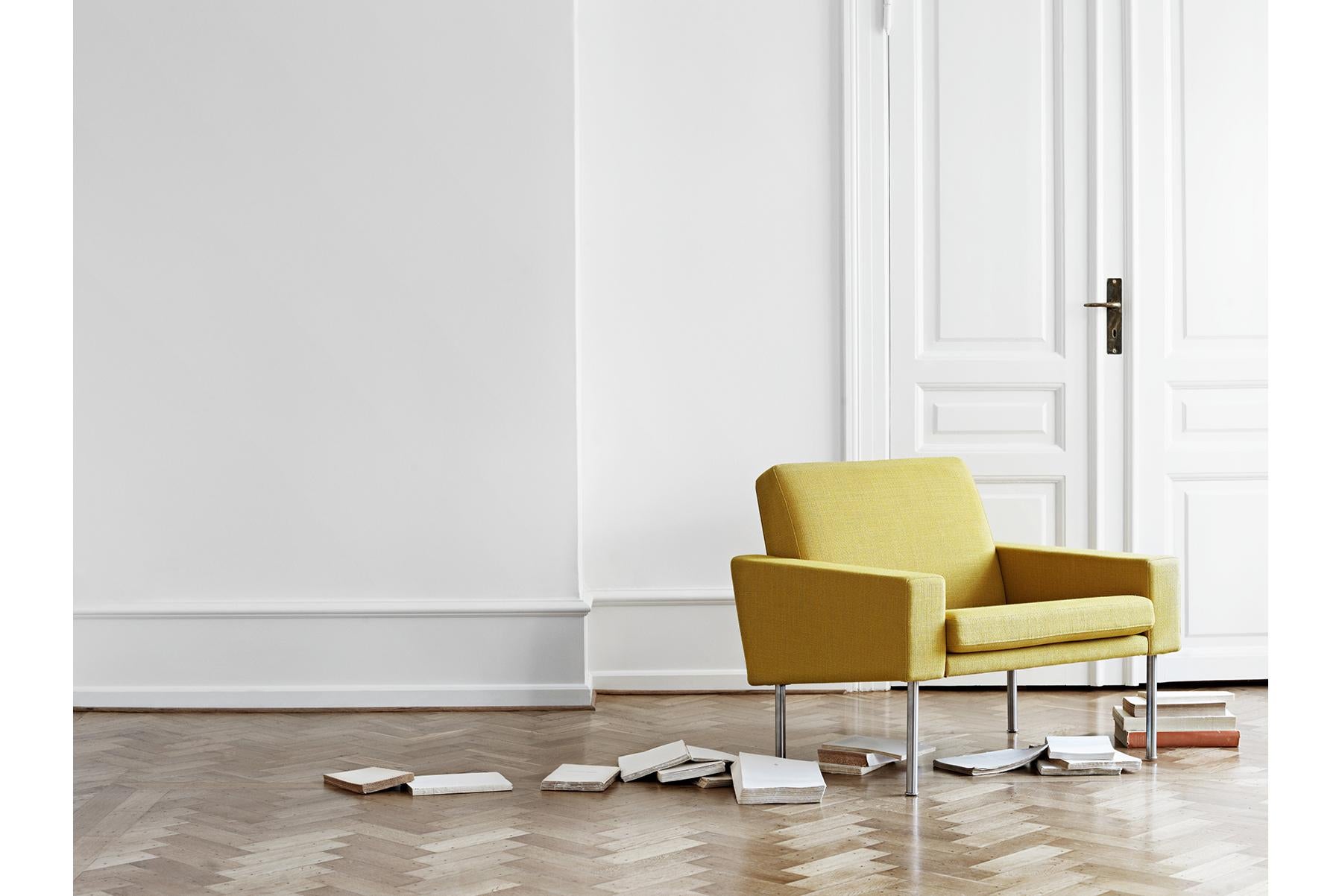 Hans Wegner GE-34 Loungesessel, lackierte Eiche (Dänisch) im Angebot